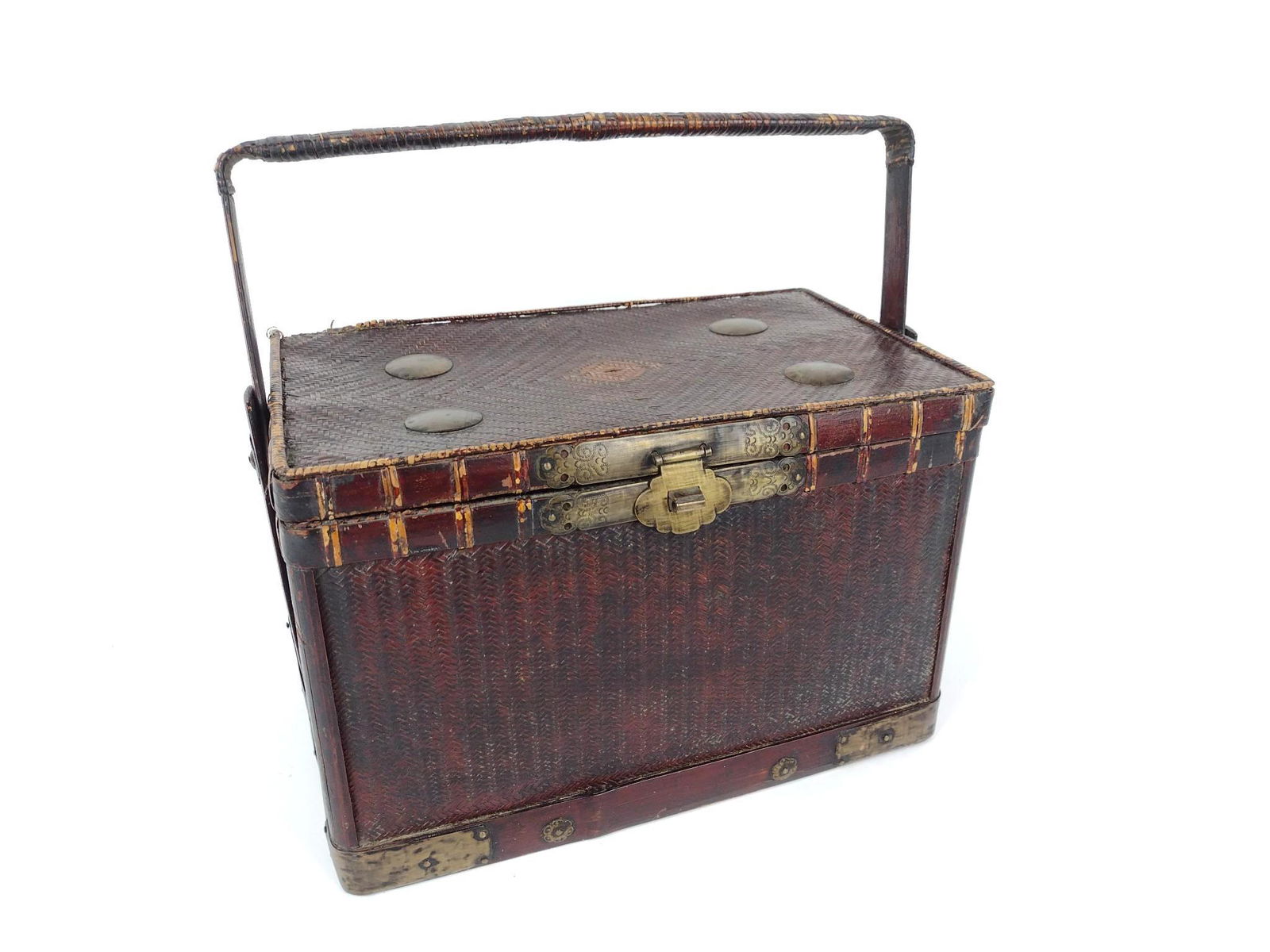 Chinese Willow Basket (1 of 8)