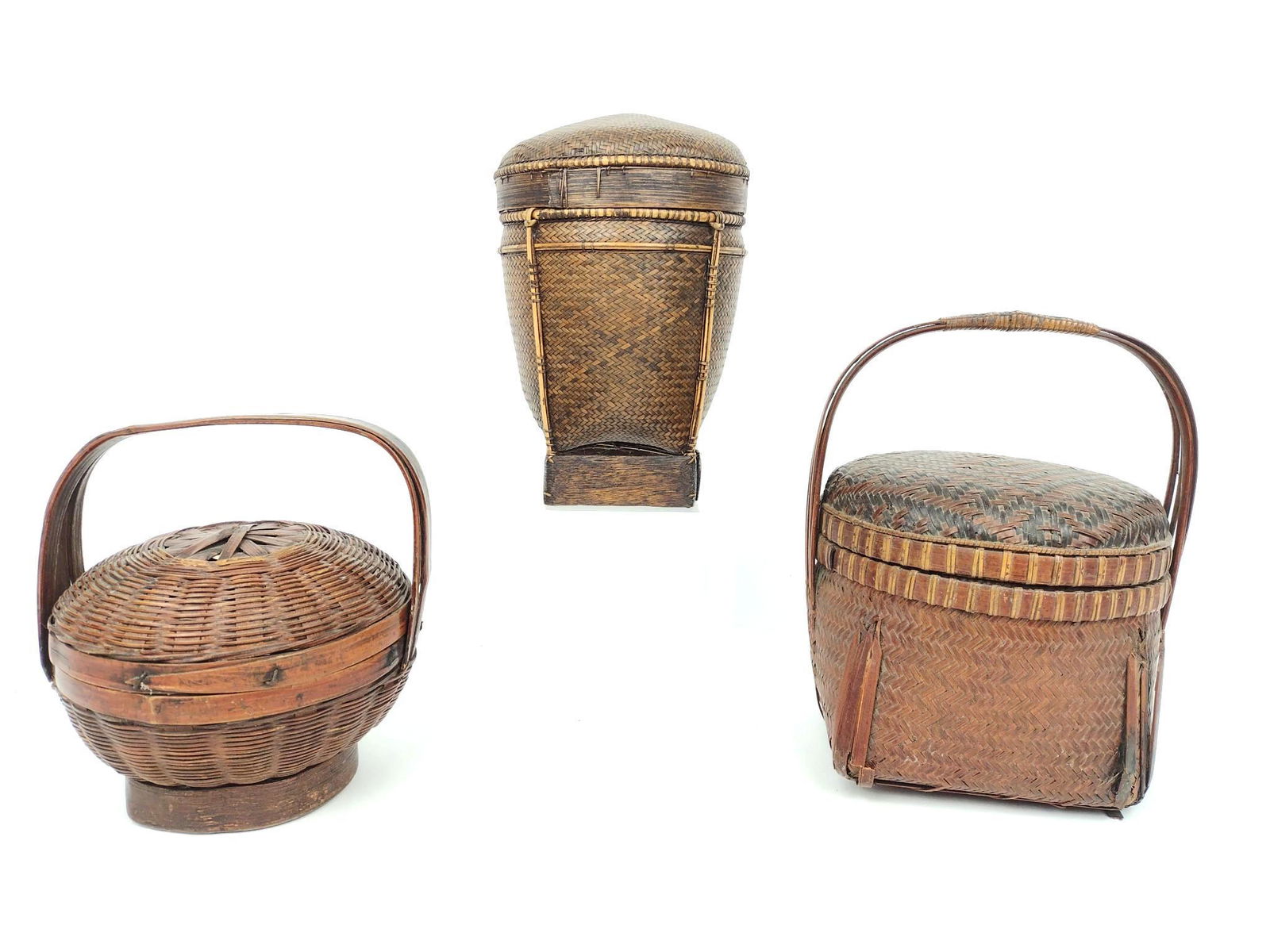 3 Chinese Woven Basket (1 of 6)
