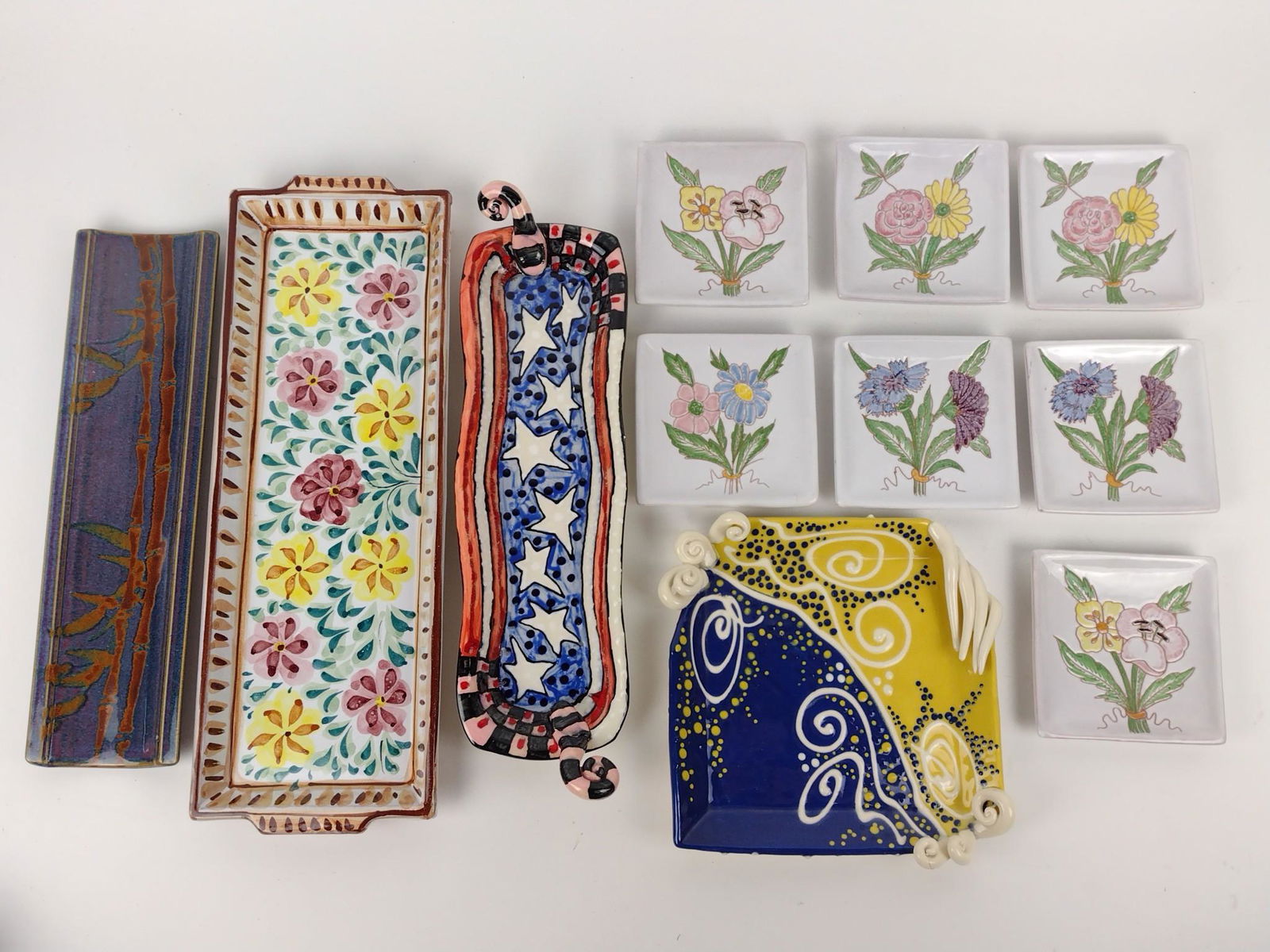 11 Ceramics incl Trays (1 of 8)
