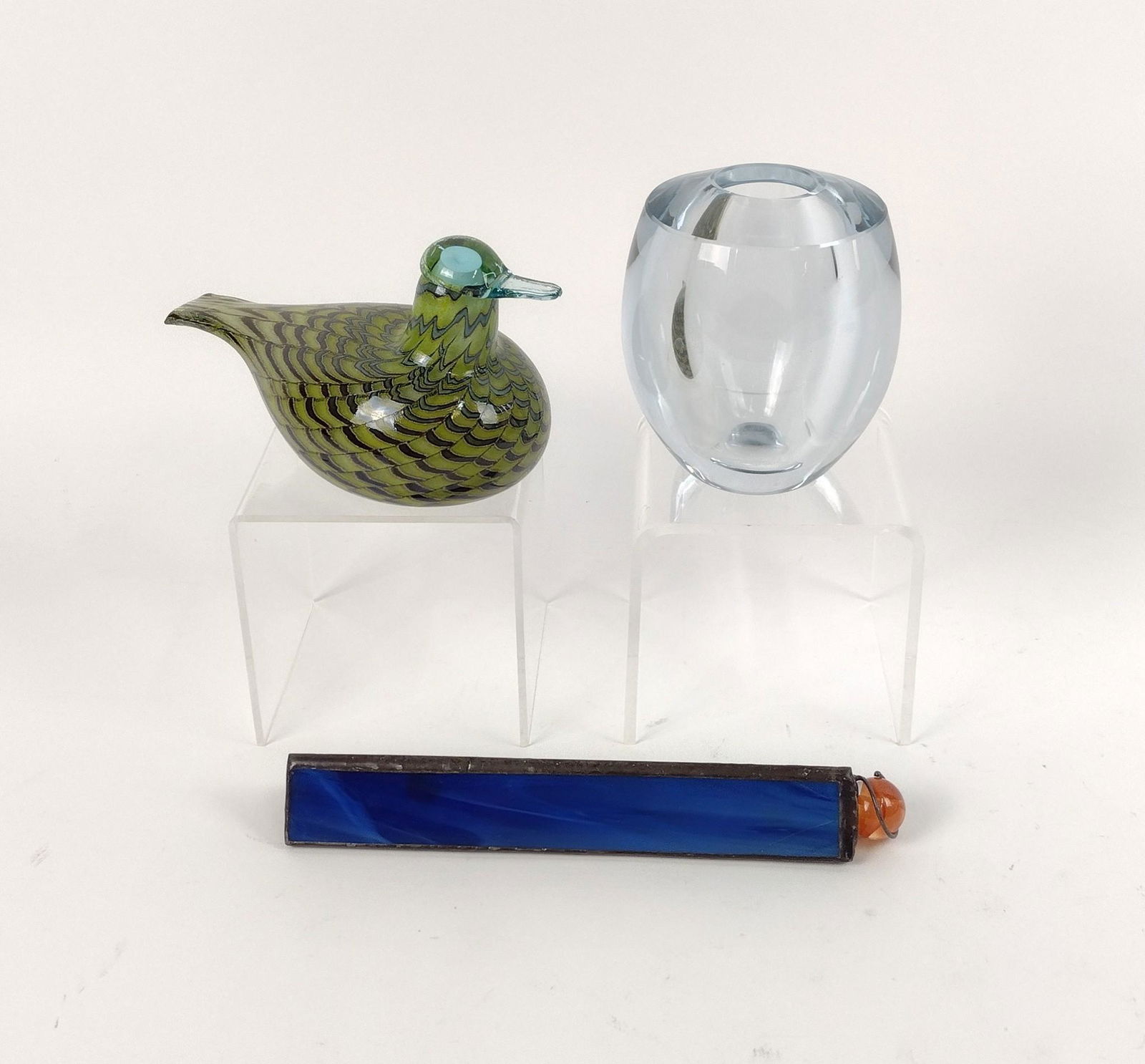 3 Pcs Art Glass incl Italia (1 of 4)