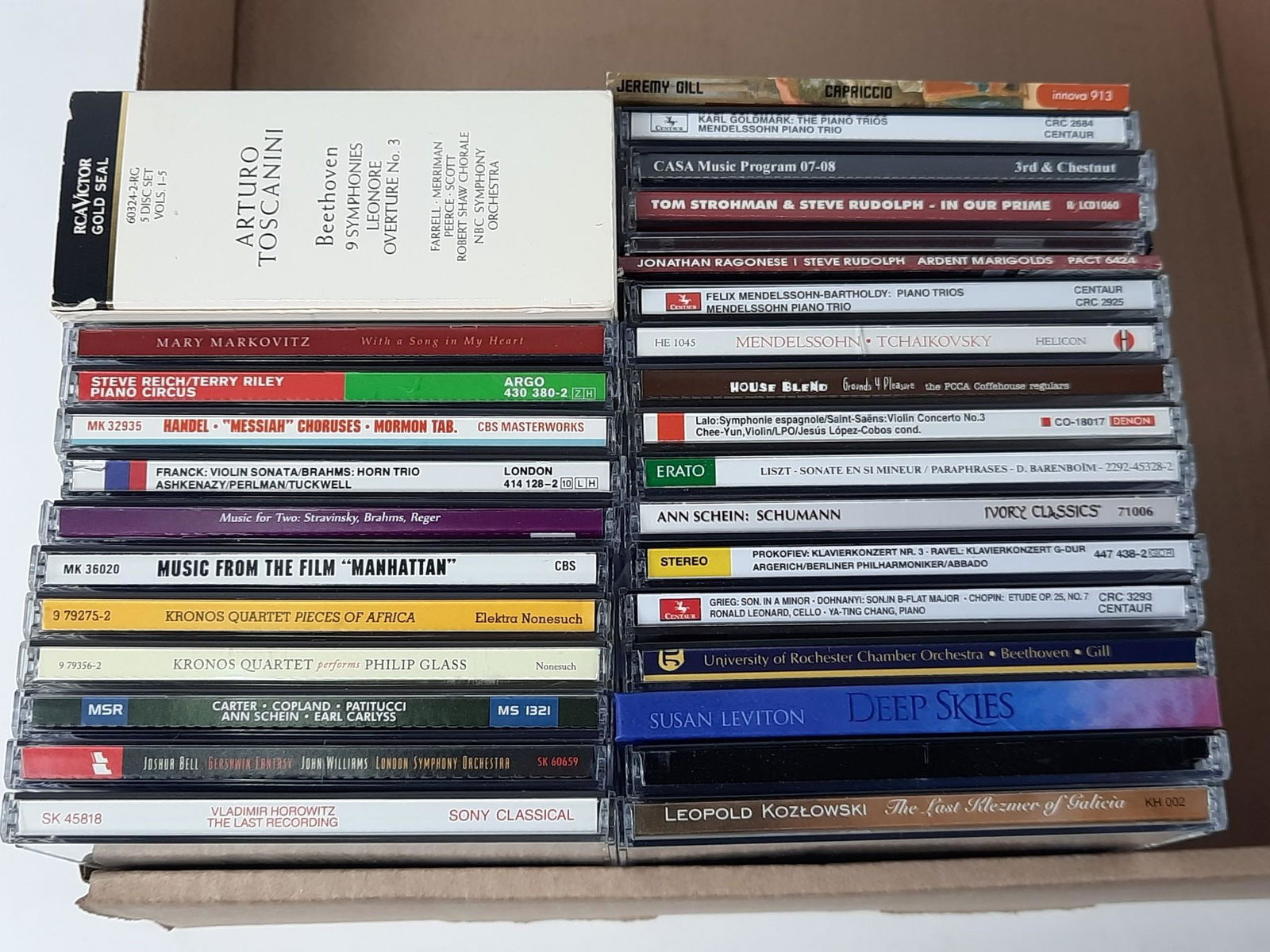 30 Symphonic CD's incl Arturo Toscanini (1 of 3)