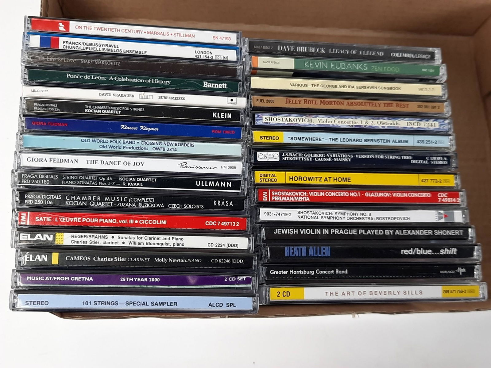 30 Symphonic CD's incl Horowitz (1 of 3)