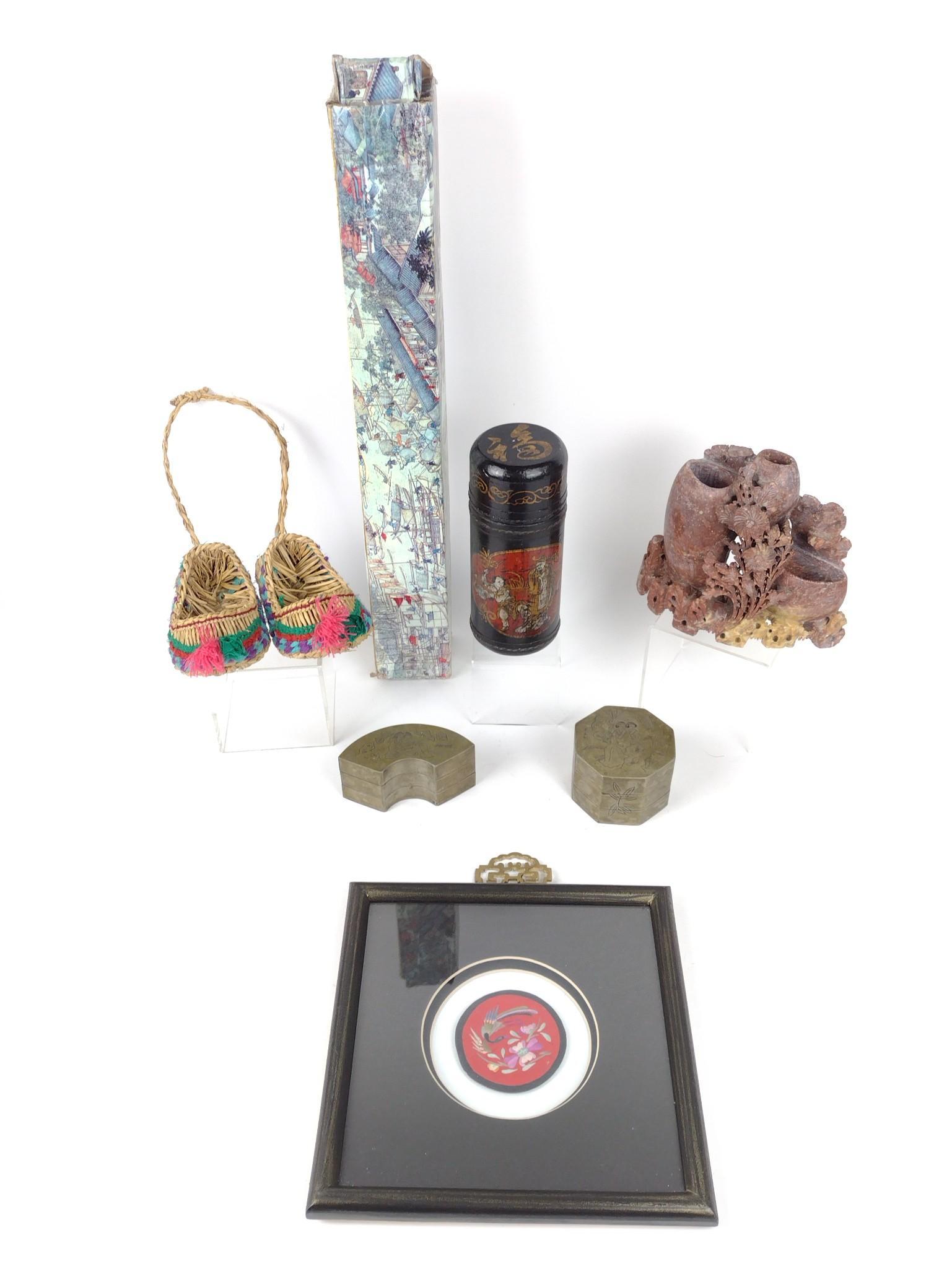 8 Pcs Chinese Articles Incl Soapstone (1 of 11)