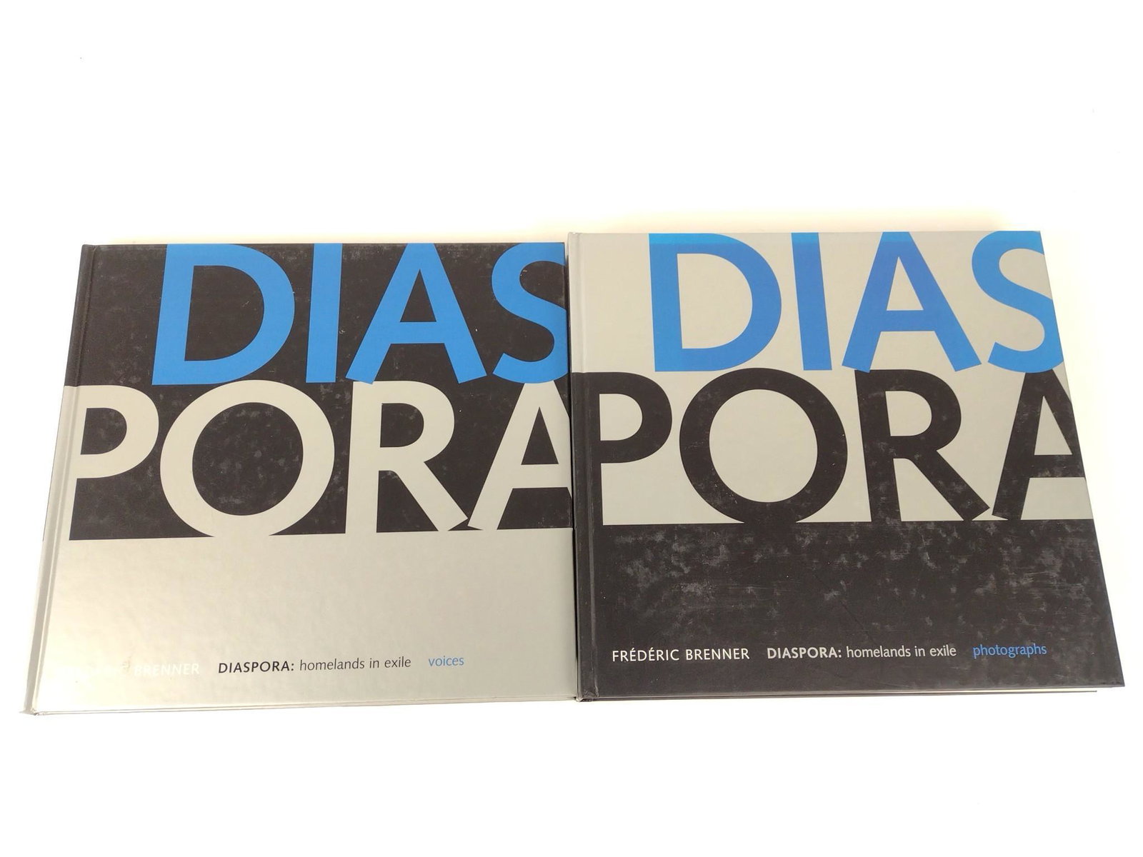 Fredrick Brenner Diaspora: Homelands In Exile Voices & Photographs: Two book set. MG. From the estate of Lois Lehrman Grass Harrisburg, PA. IMPORTANT: Before bidding, please read the terms and conditions. When you registered for the auction you agreed to these terms a