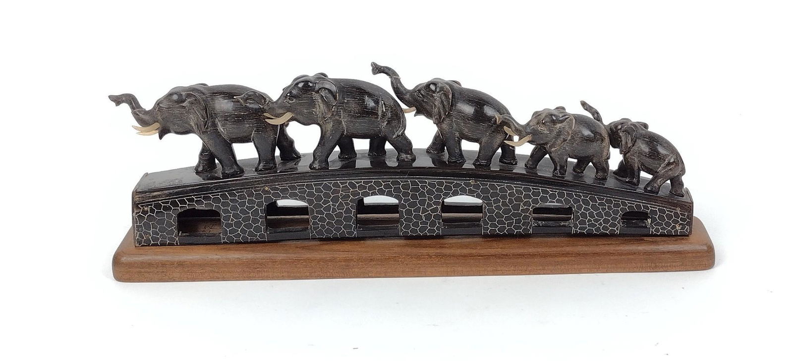 Carved Elephants Figurine (1 of 4)