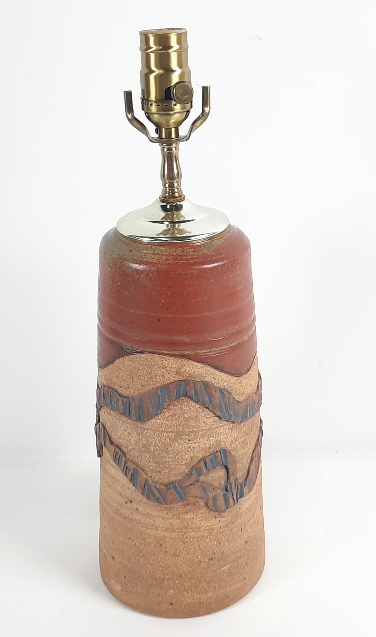Edward Litsinger Studio Ceramic Table Lamp (1 of 3)
