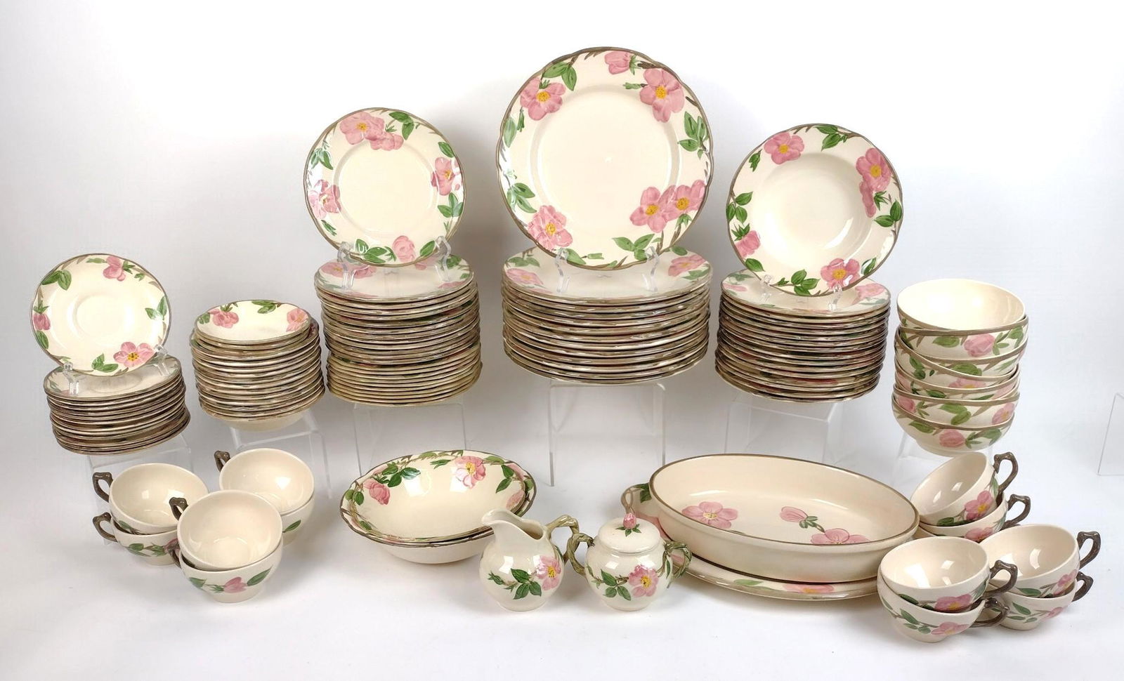 105 Pcs Franciscan "Desert Rose" Dinnerware (1 of 3)