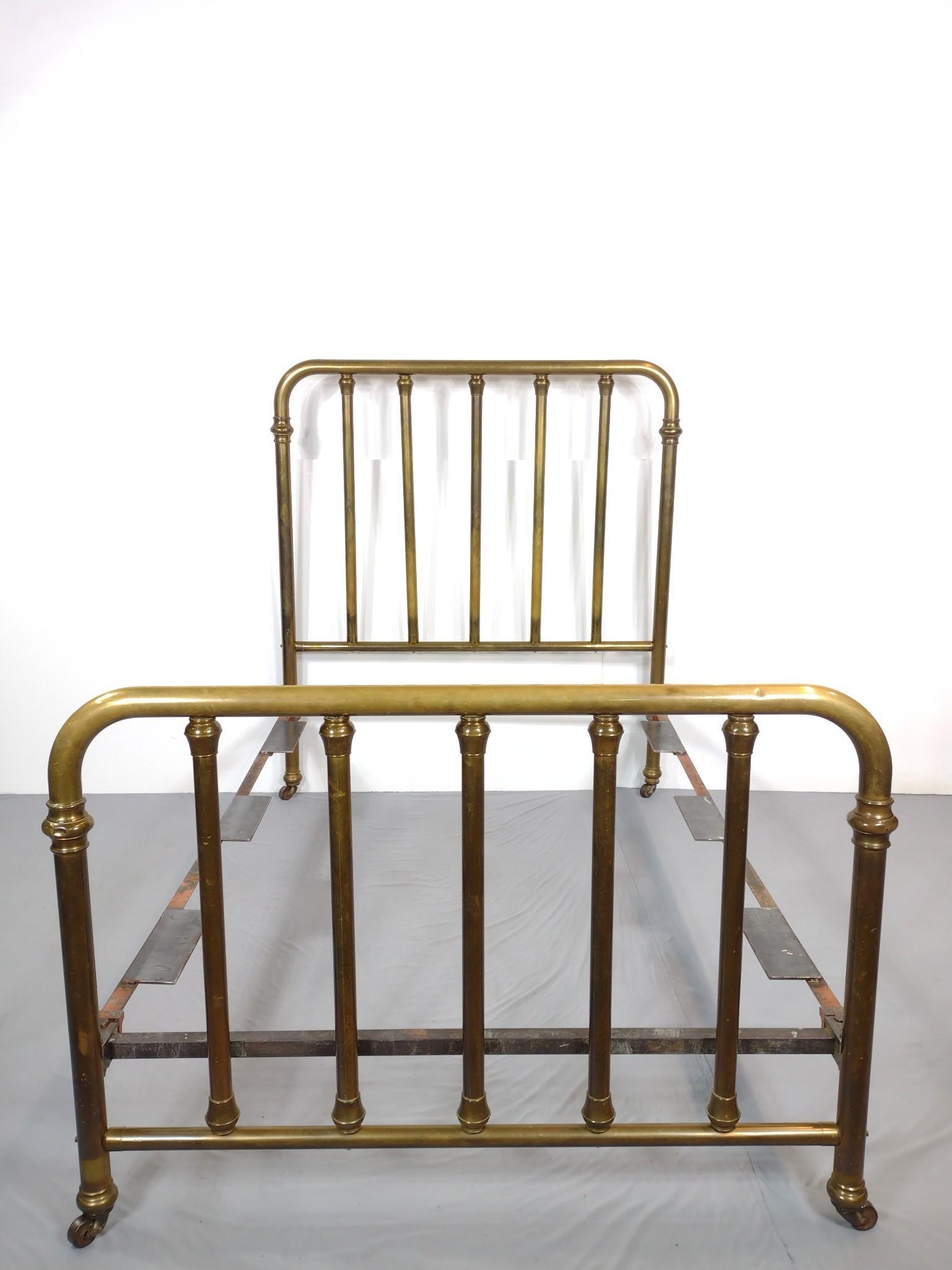 Full Size Brass Bed (1 of 5)