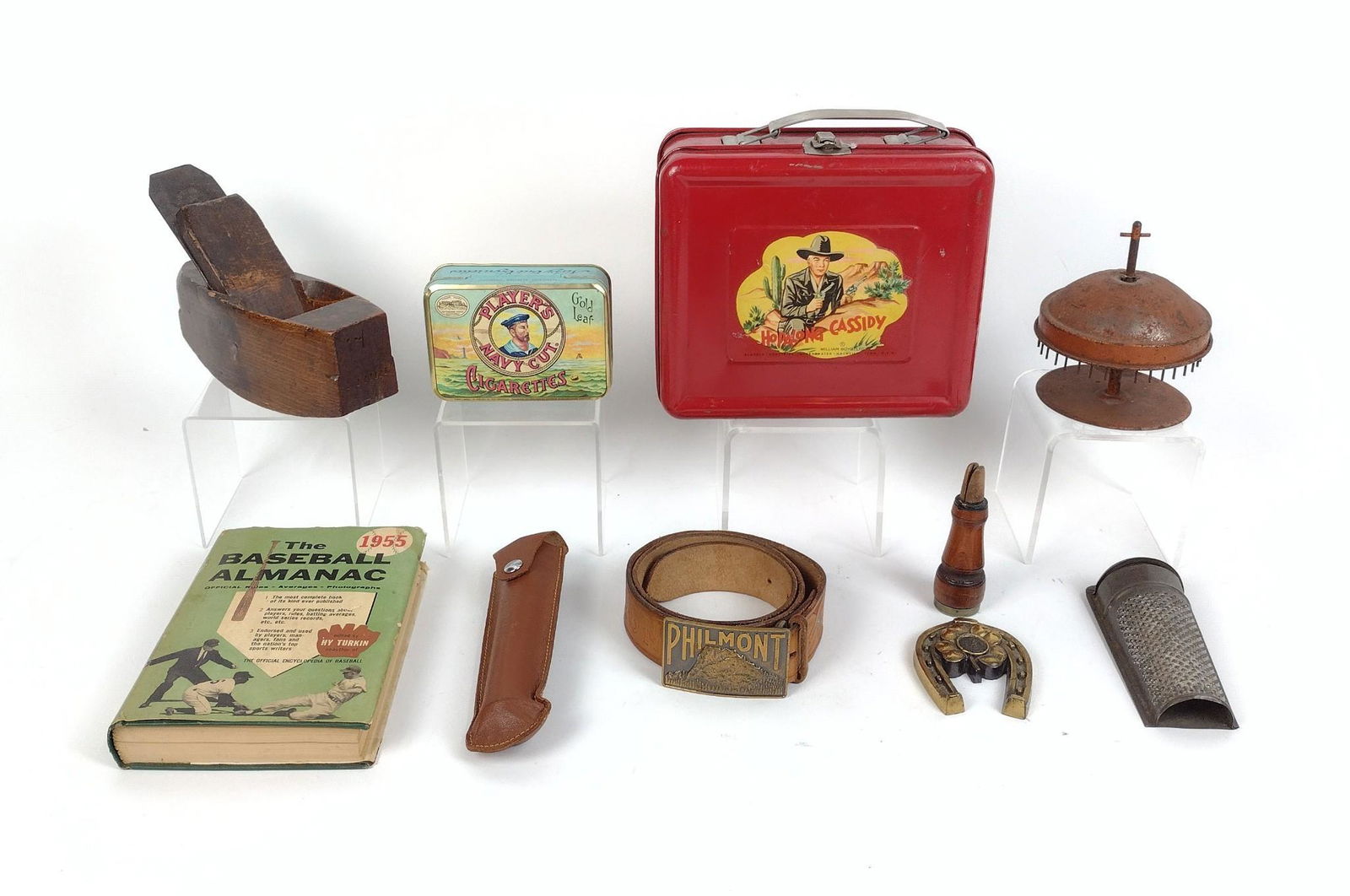 10 Pcs incl Hopalong Cassidy Lunchbox (1 of 3)