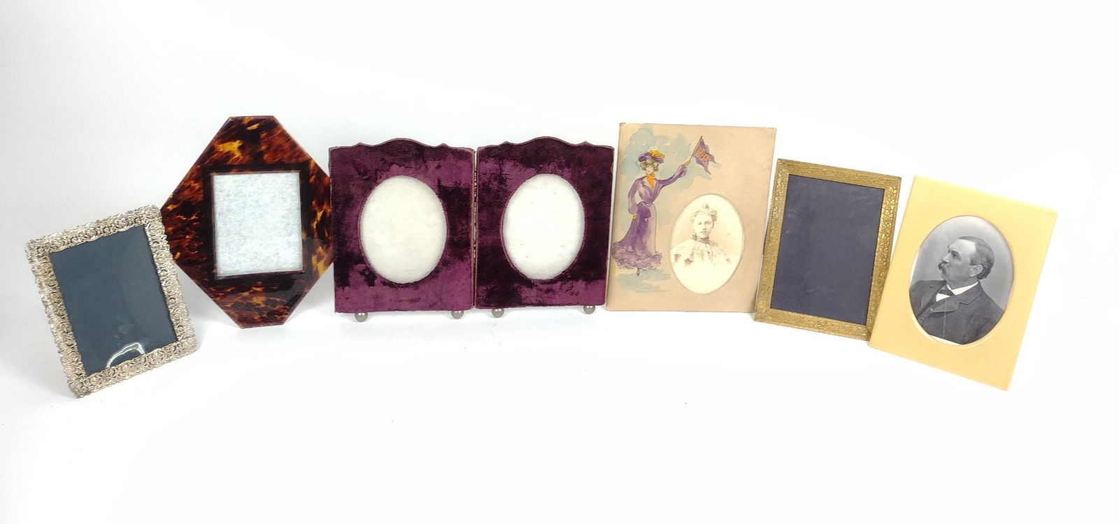 7 Antique Picture Frames (1 of 7)