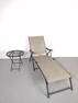 Folding lounge Chair & Table