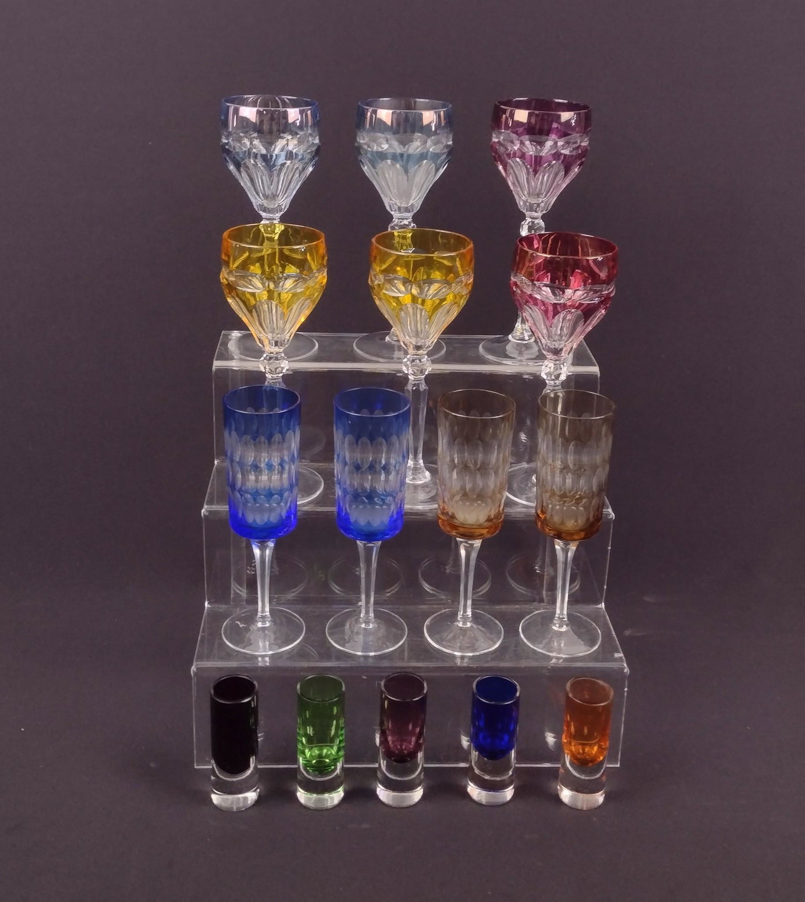 15 Pcs Glassware incl Cut To Clear (1 of 5)