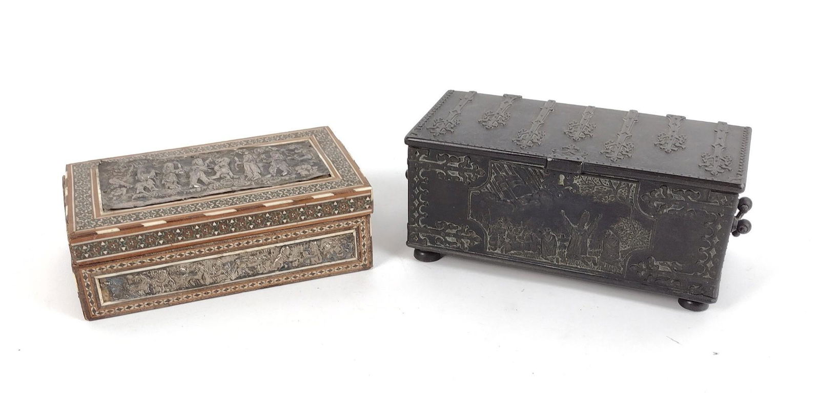 2 Boxes incl Qajar Khatam Kari (1 of 6)