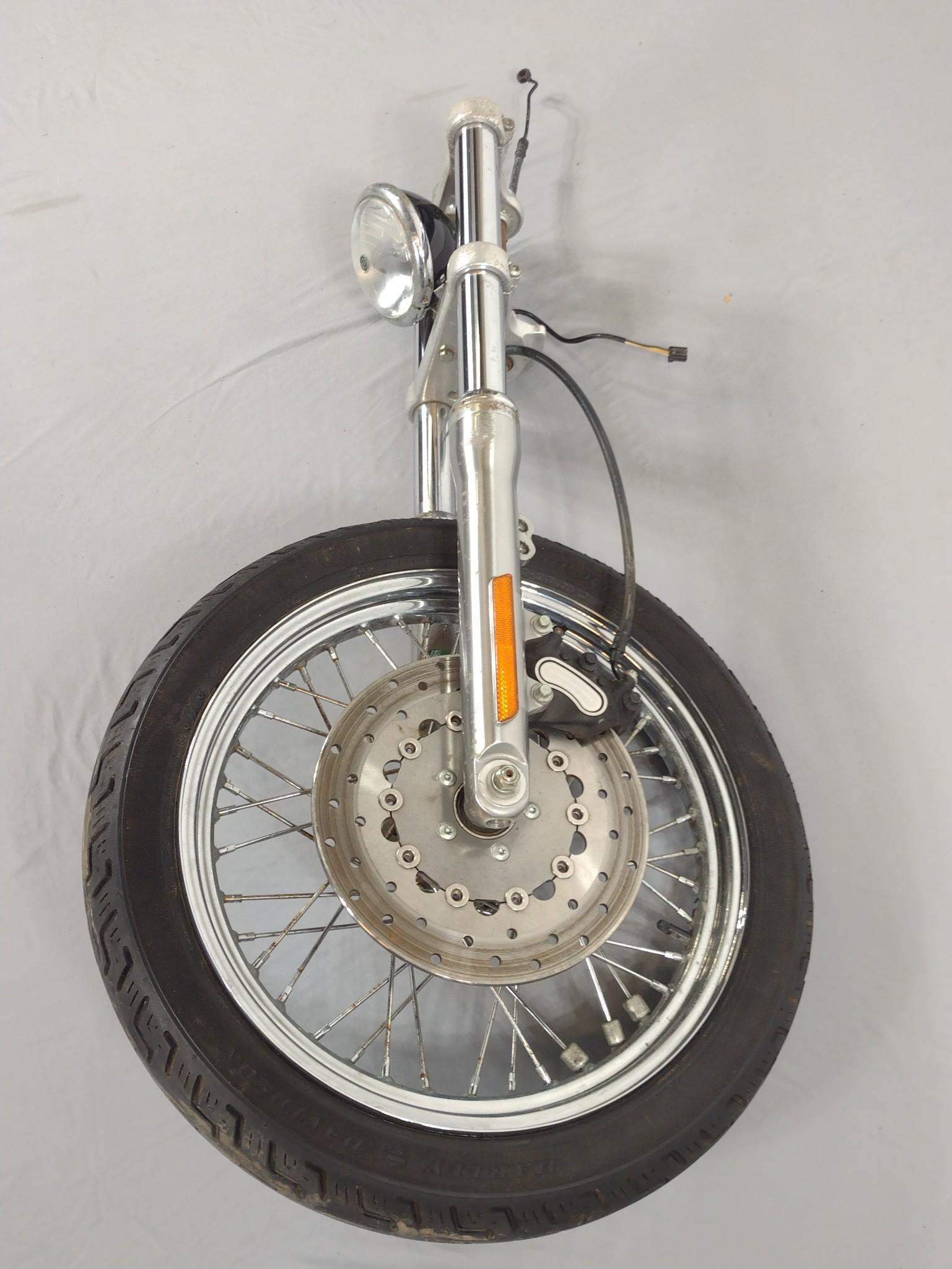 Harley Davidson Front Forks With Tire & Light (1 of 6)