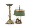 Desk Lamp & Candle Spike