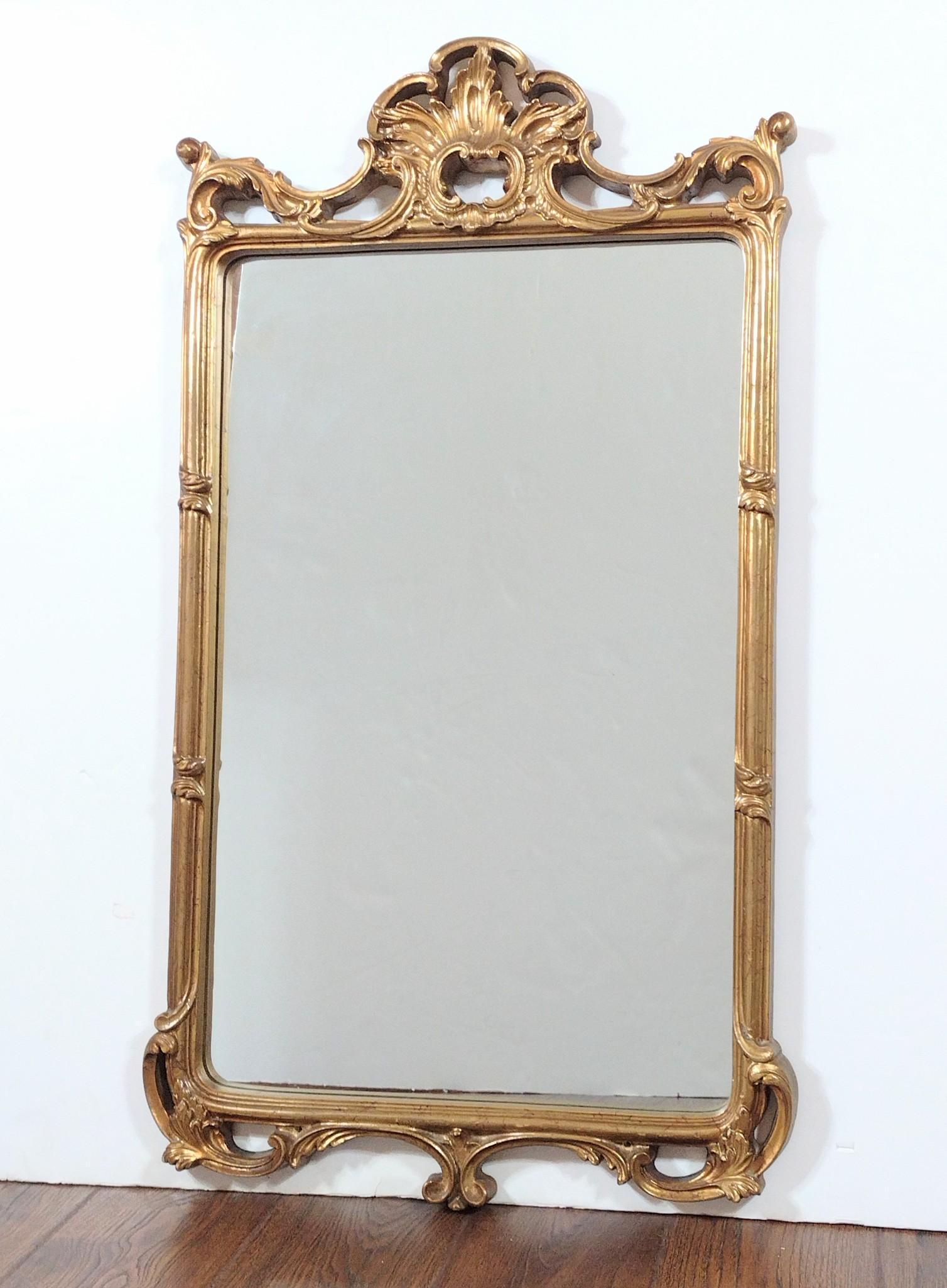 Wall Mirror With Gilt Frame (1 of 3)