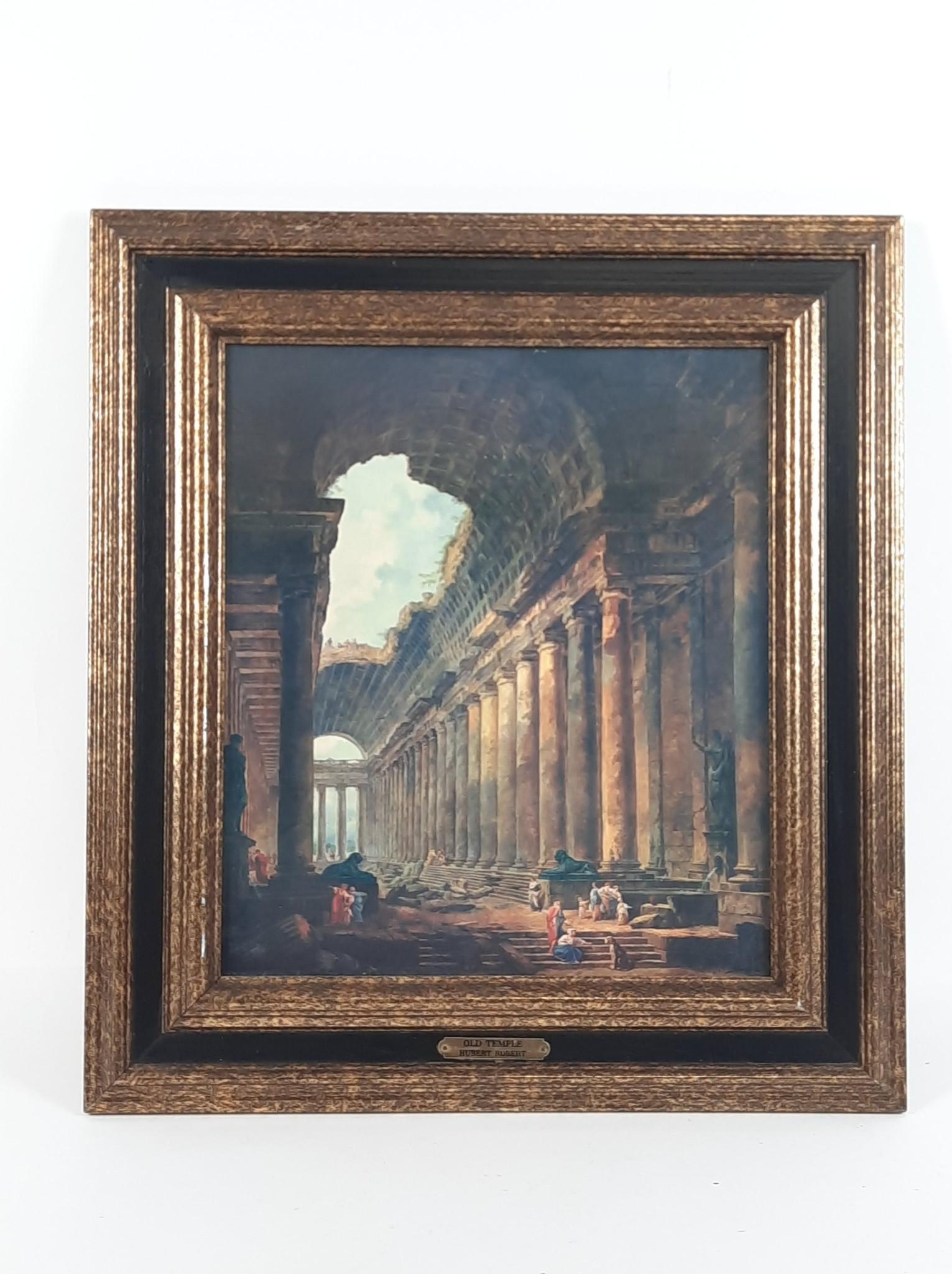 Hubert Robert "Old Temple" Print (1 of 2)