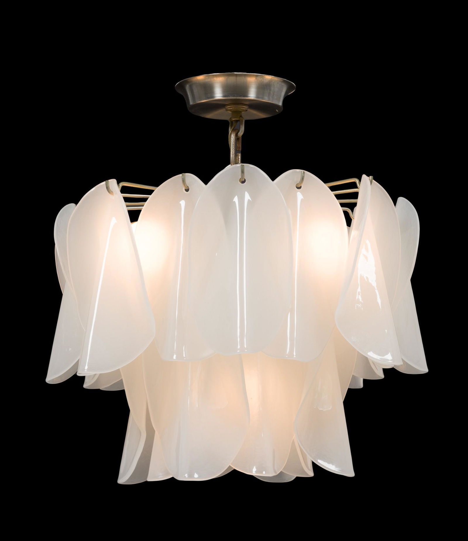 Mid-Century Italian Murano Glass Selle Chandelier (1 of 5)