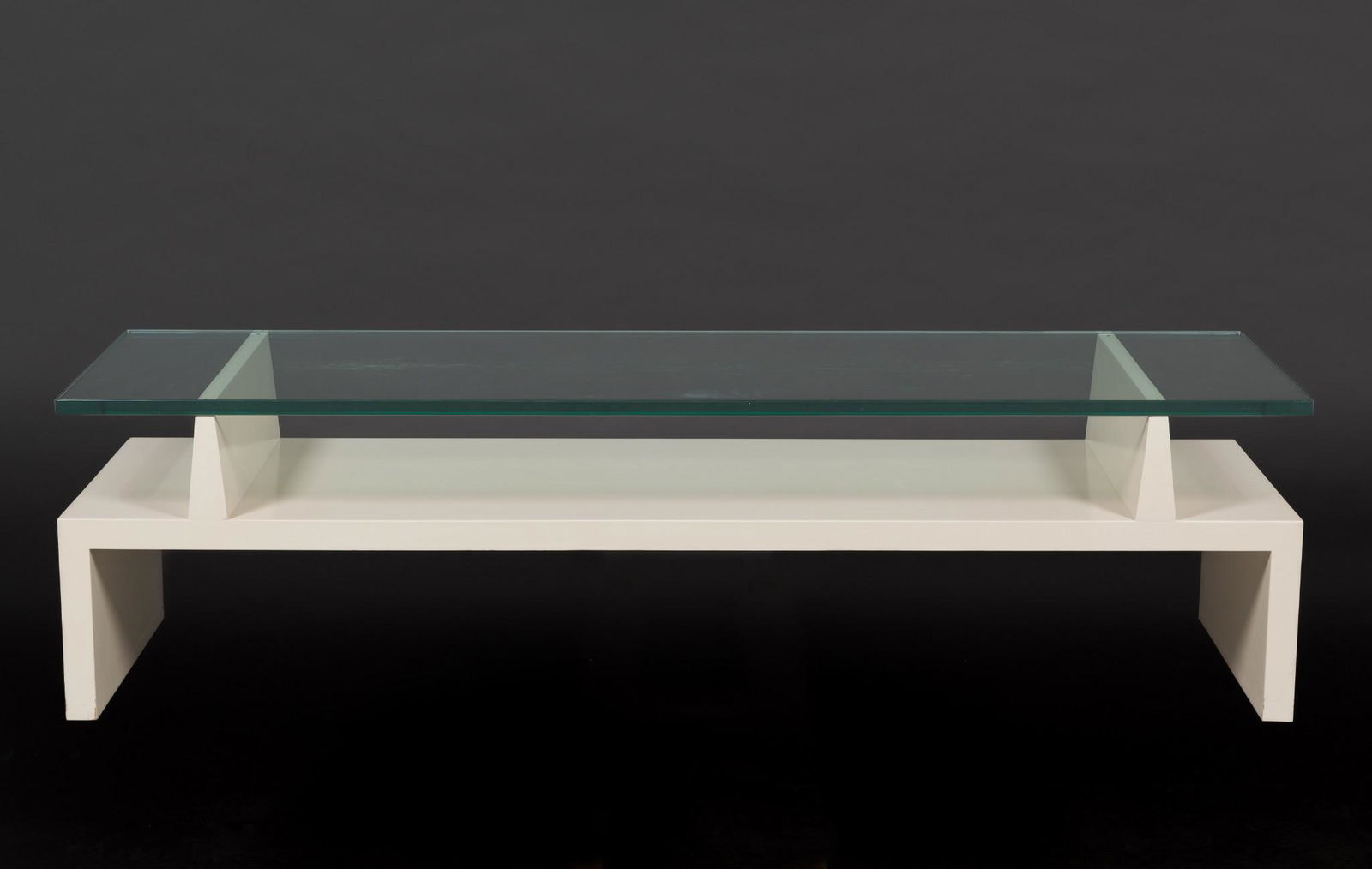 Parzinger Glass Top Coffee Table (1 of 4)