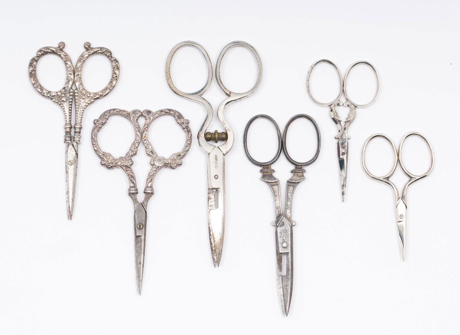 6 Assorted German Sewing Scissors (1 of 4)