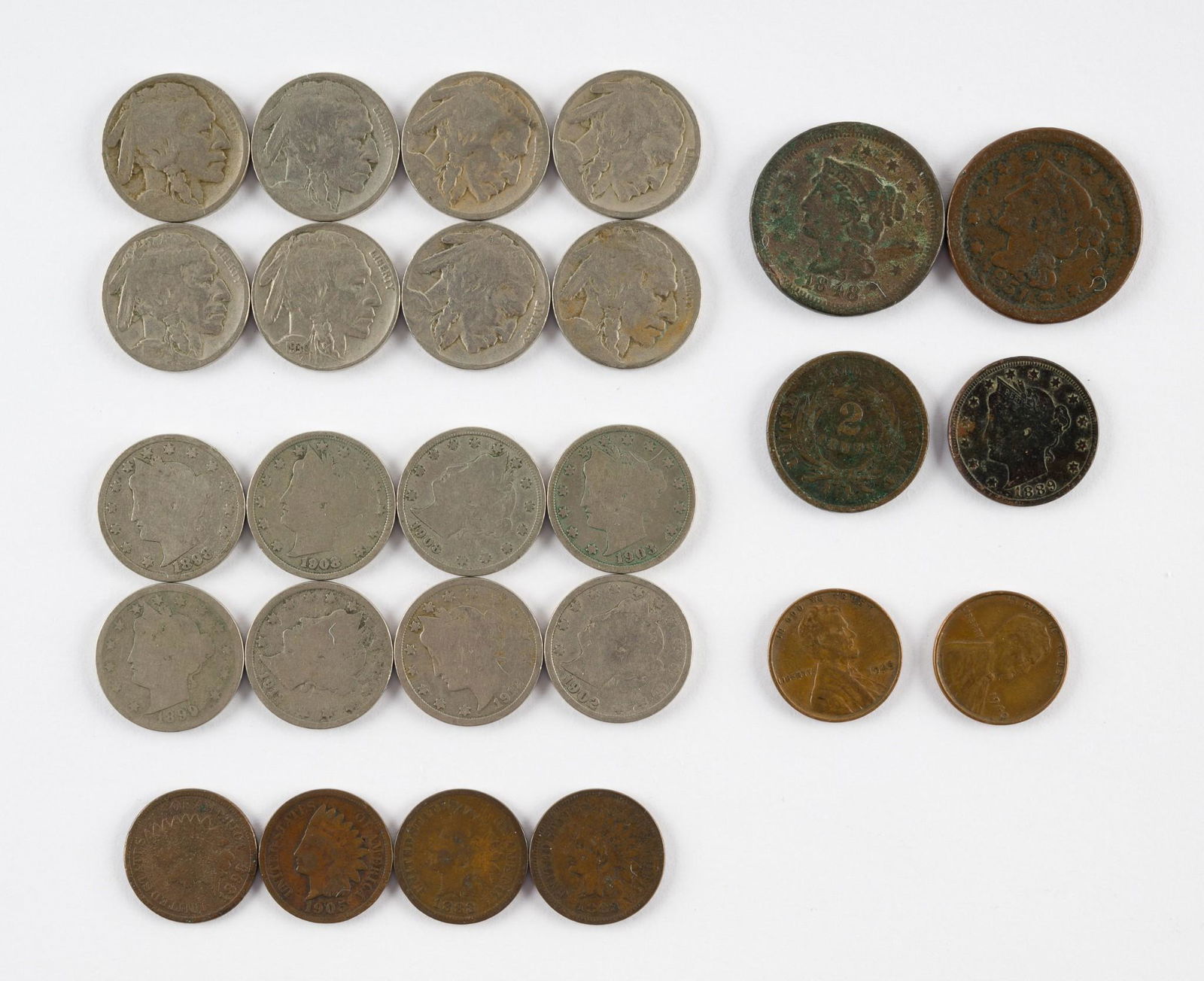 27 US Type Coins (1 of 2)