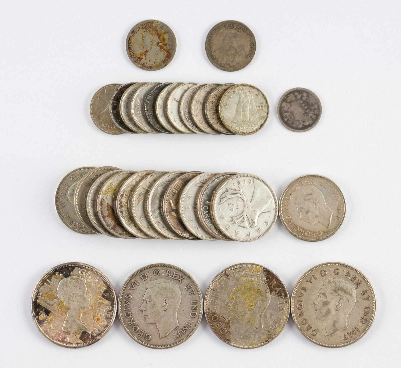 $6.35 Face Assorted Canadian Silver (1 of 7)