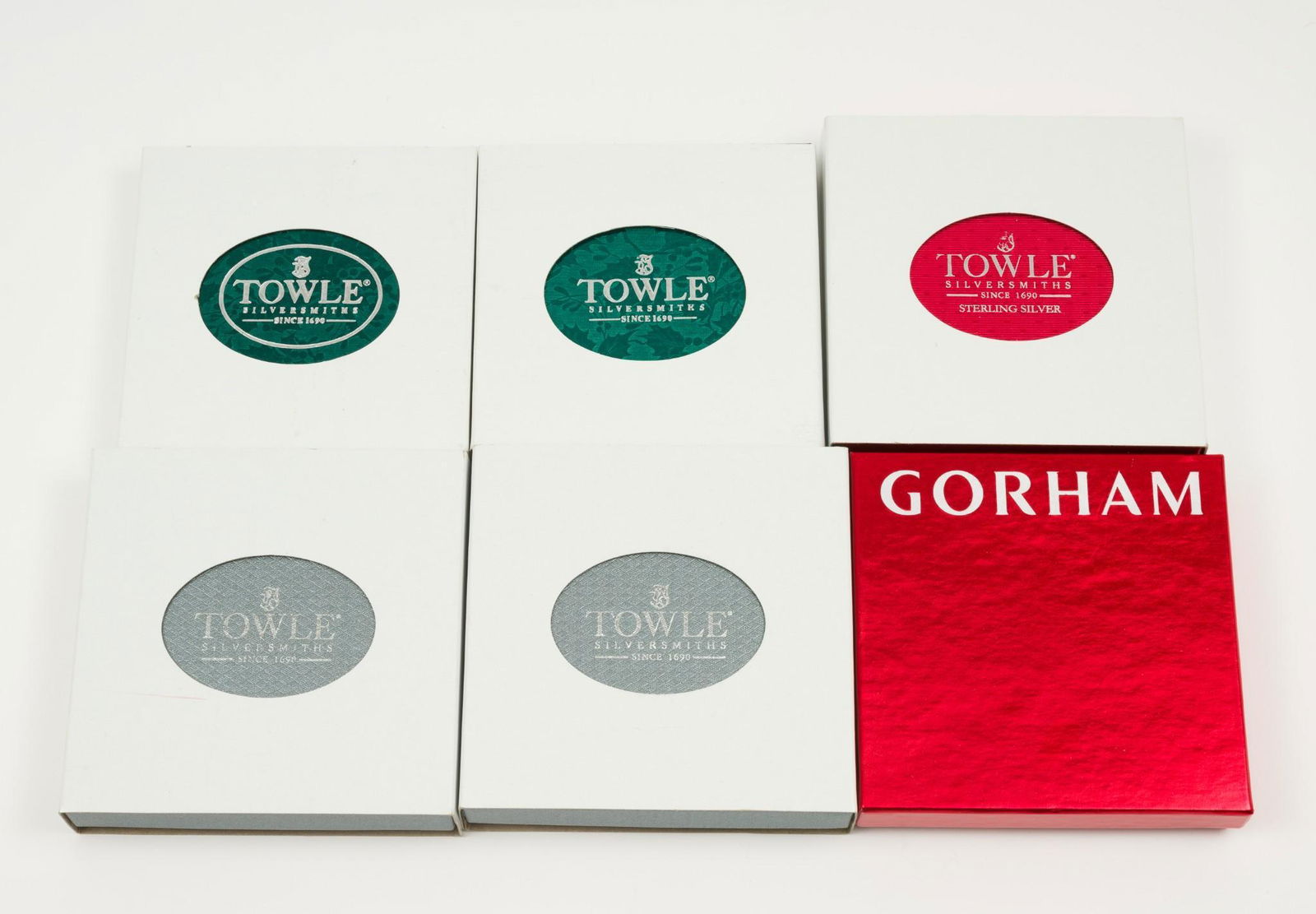 6 Sterling Ornaments incl Gorham (1 of 12)