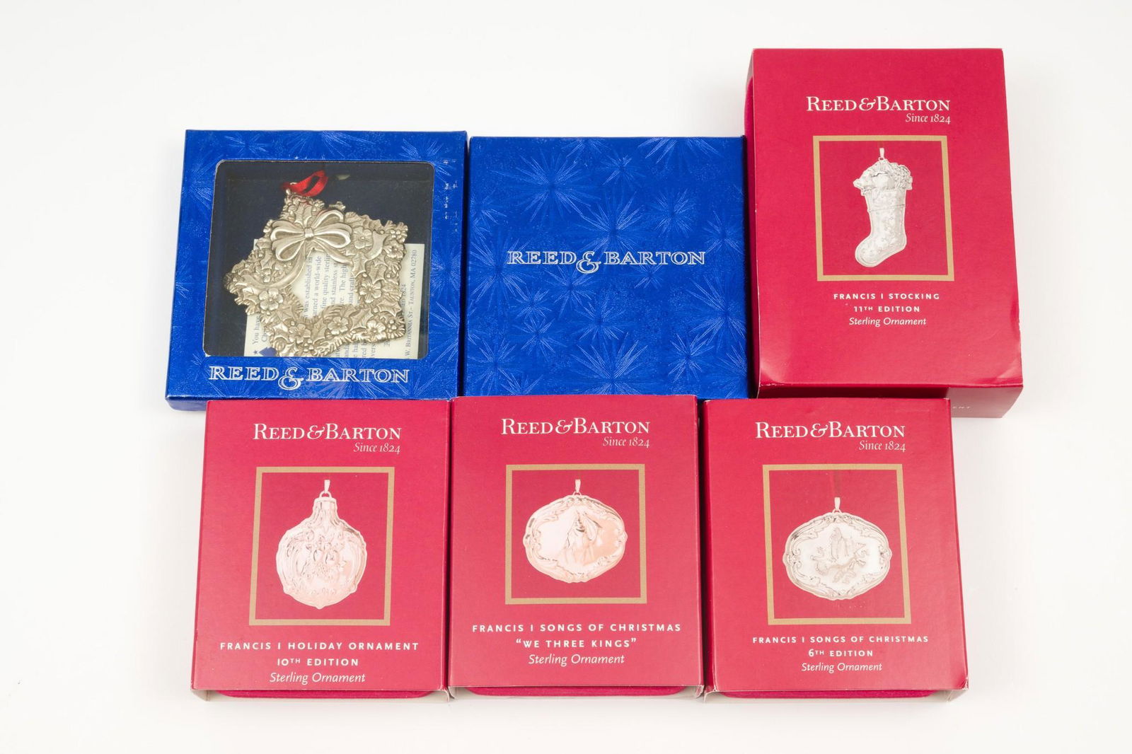 6 Reed & Barton Sterling Ornaments (1 of 13)