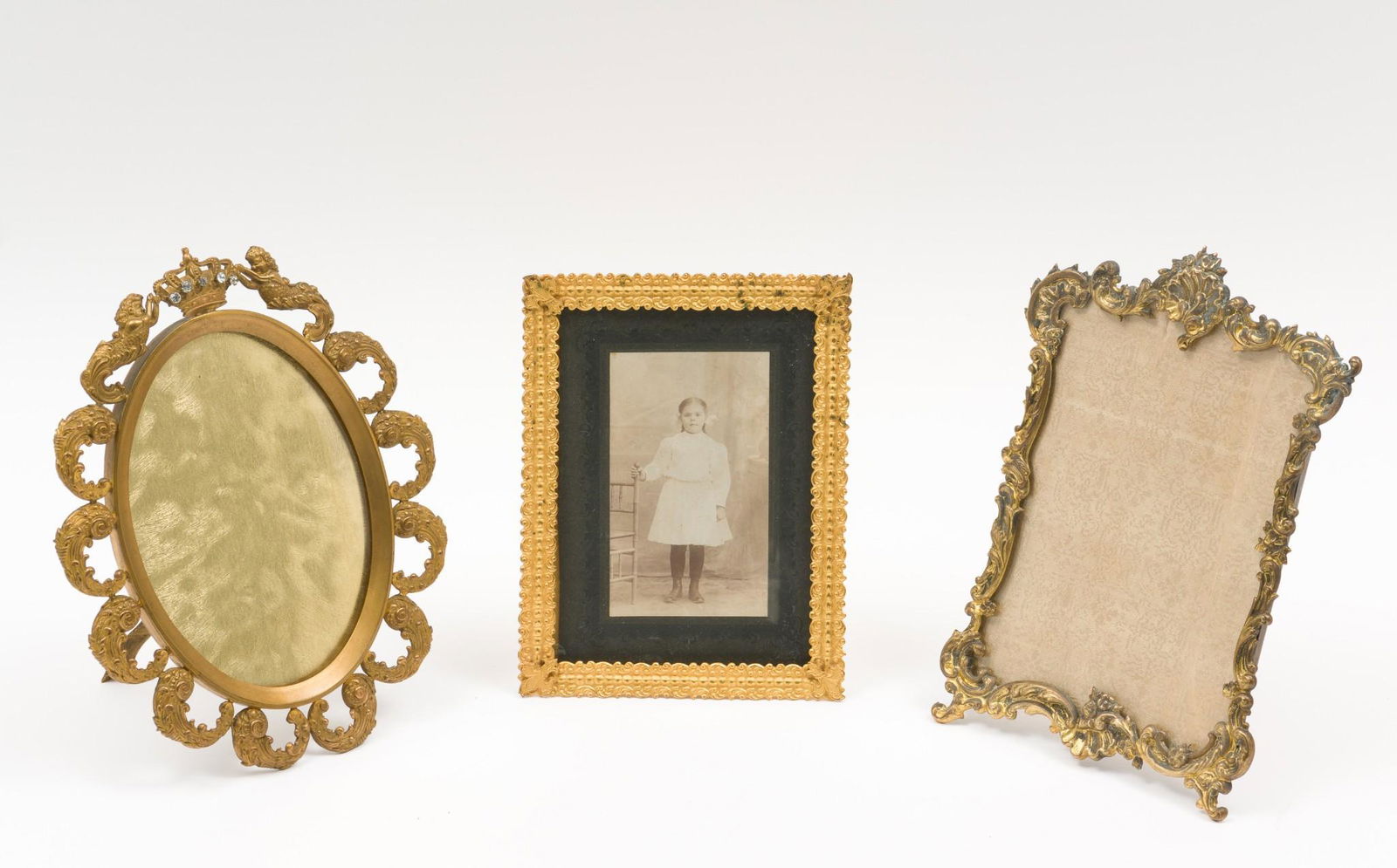 3 Antique Table Frames Incl. Lord And Taylor (1 of 11)