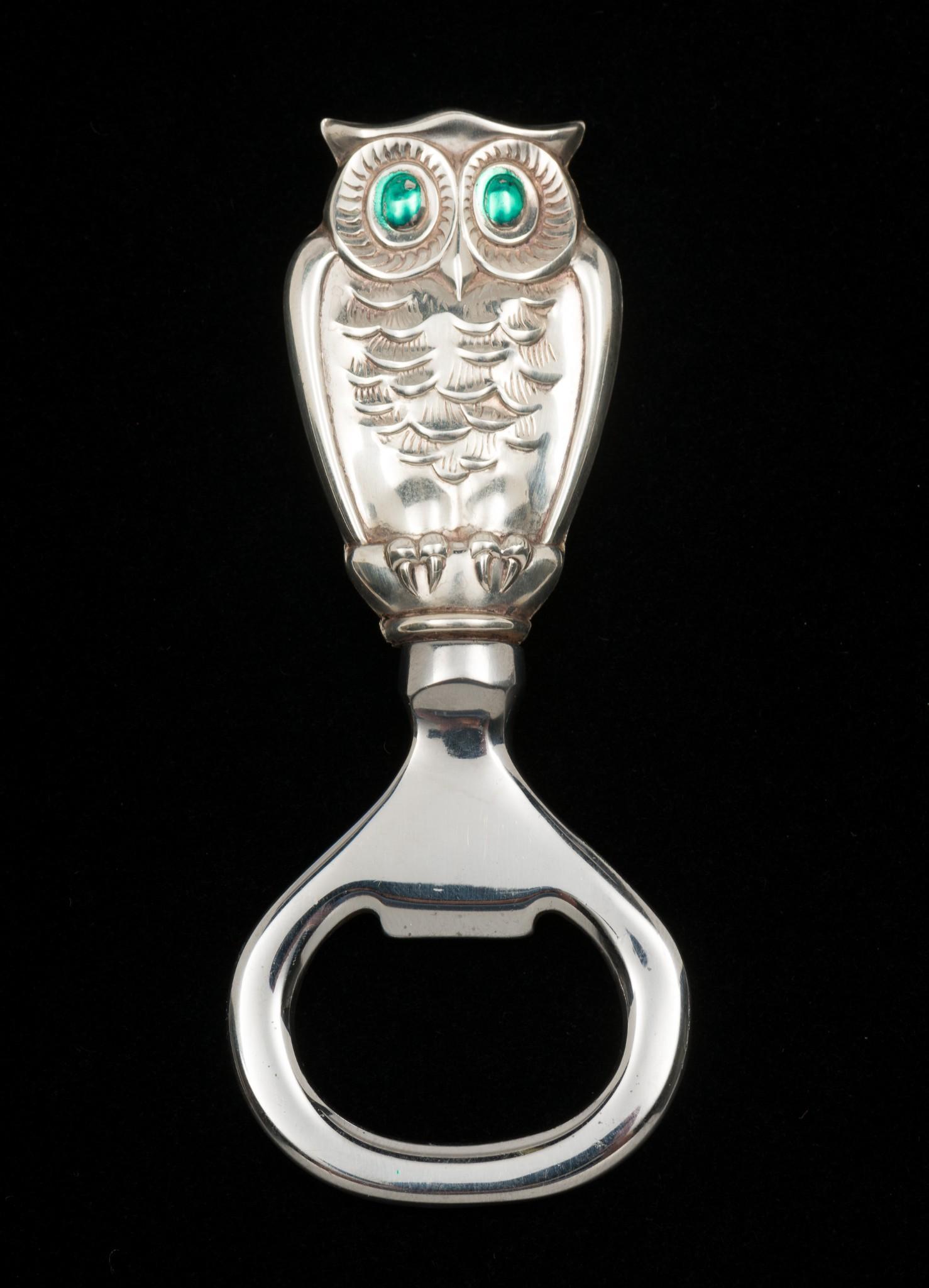 Gorham Sterling Owl Bottle Opener (1 of 3)