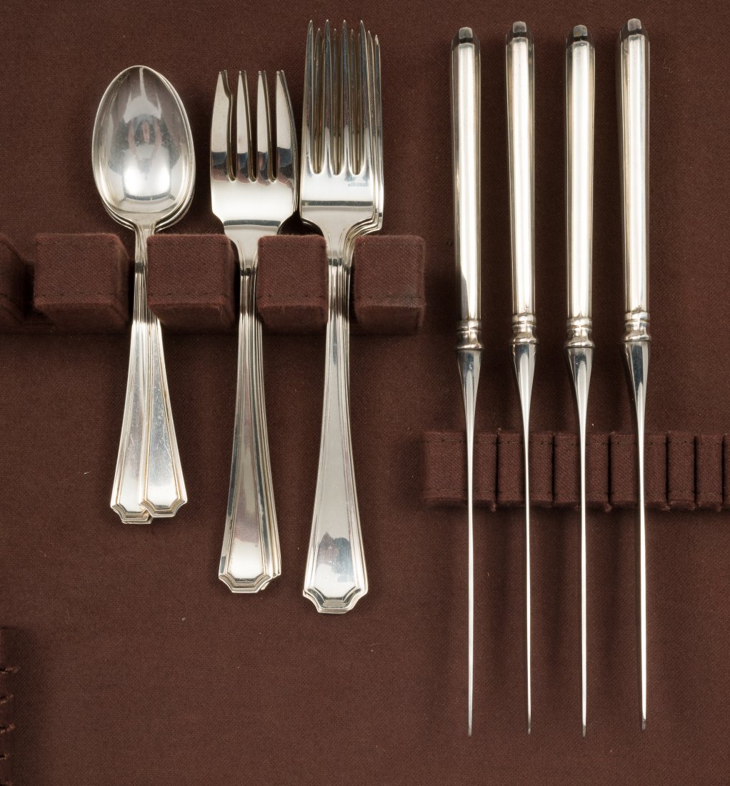 16 Pc. Gorham Sterling Flatware Set (1 of 5)