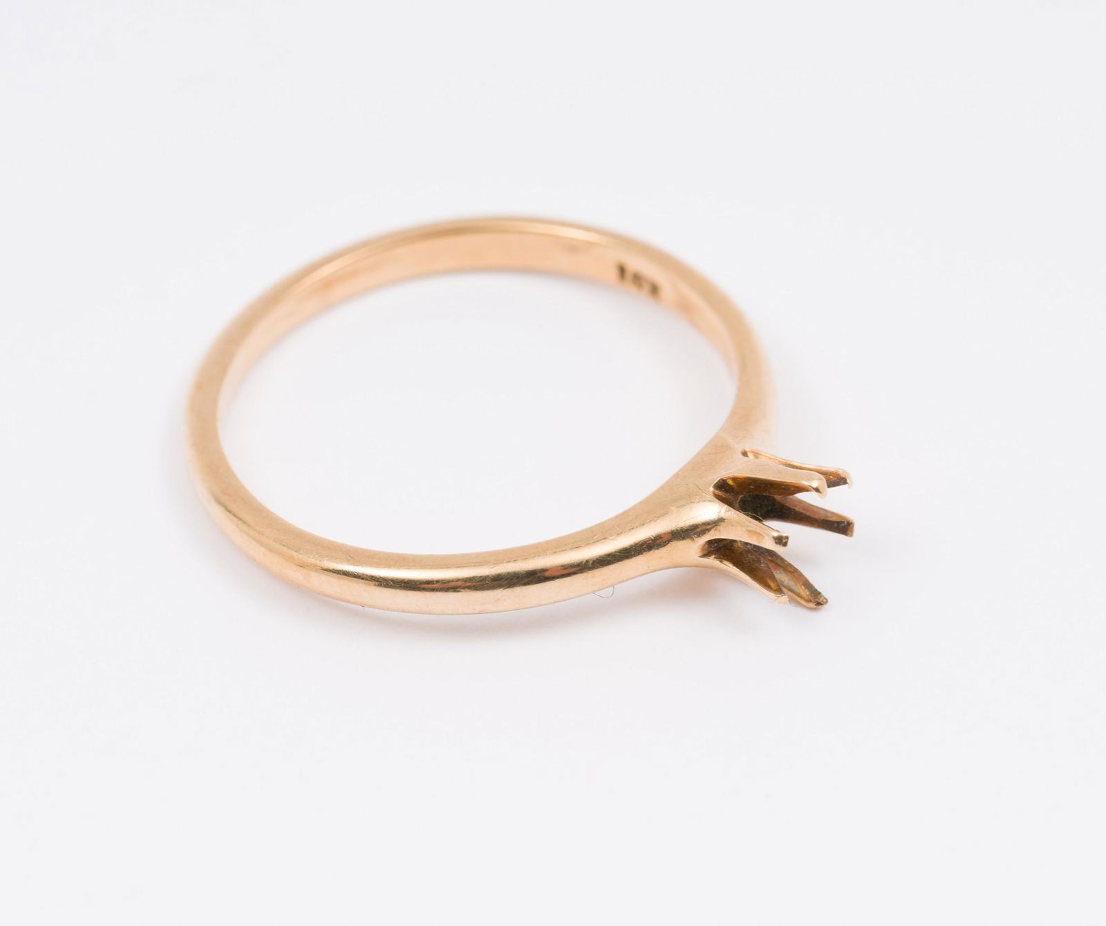 14K Gold Ring Setting (1 of 4)