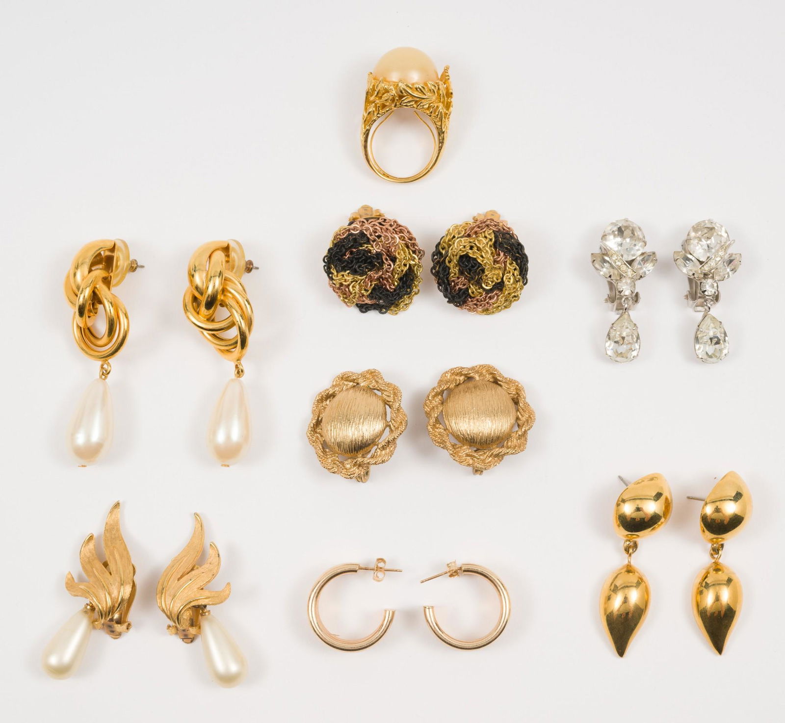 Costume Earrings & Ring (1 of 6)