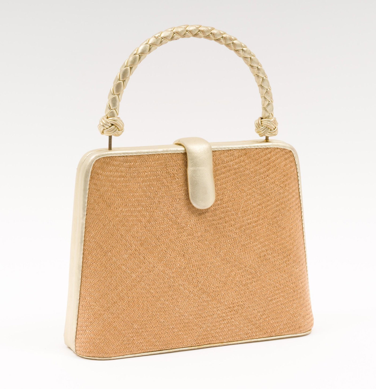 Bottega Veneta Designer Handbag: One interior pocket. 8" wide x 3" deep x 6" high with 3" drop. Wear as expected with light use. JB IMPORTANT: Before bidding, please read the terms and conditions. When you registered for the auction 