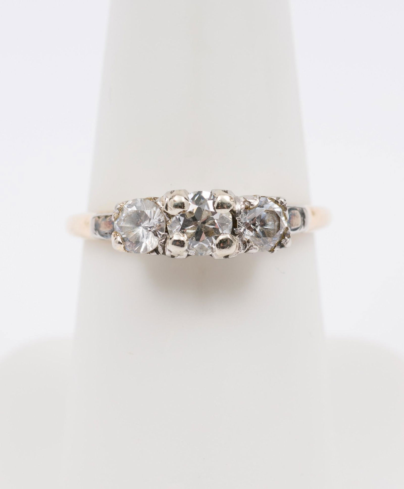 14K Gold and .45 Ct Diamond Ring (1 of 4)