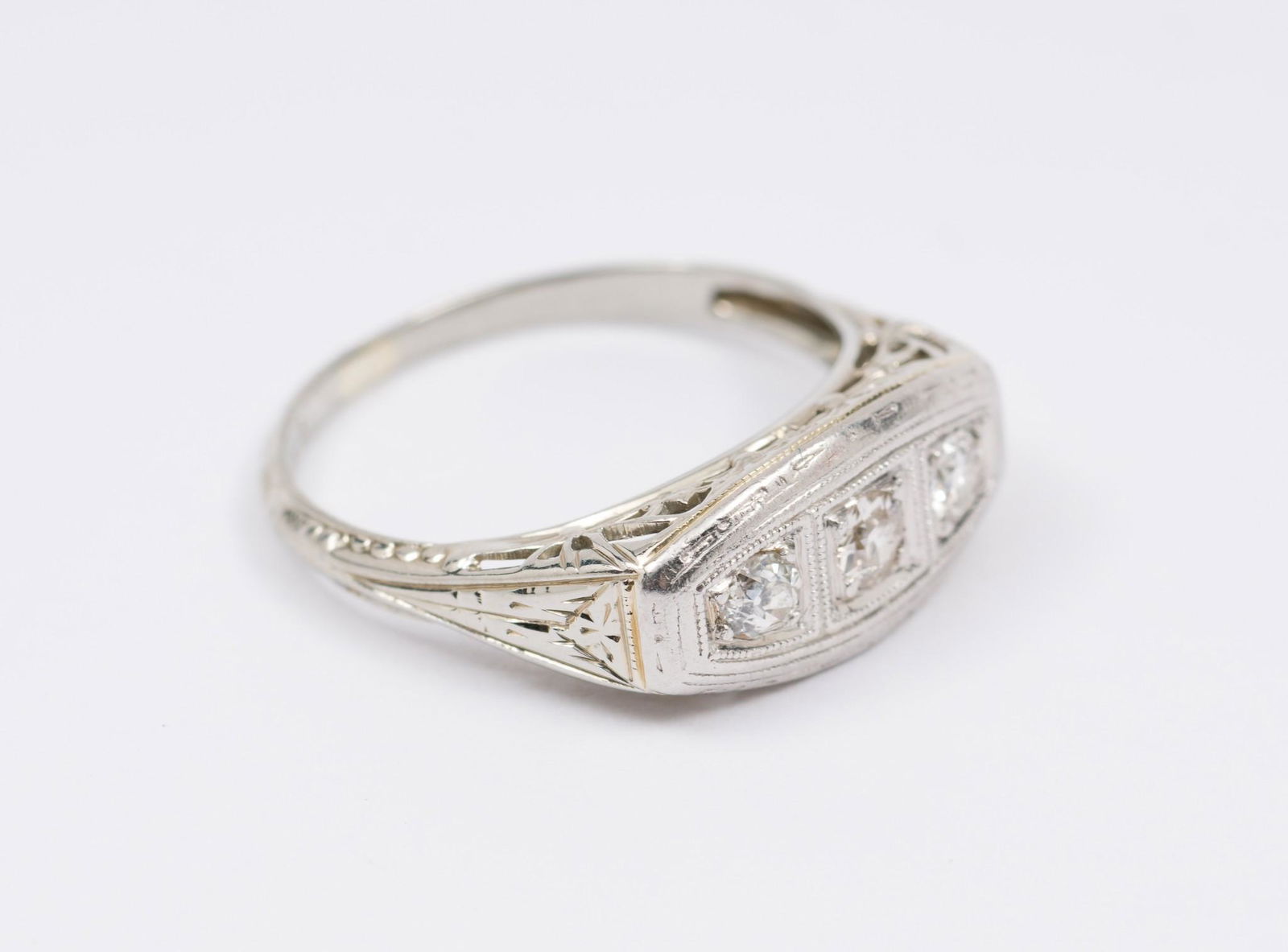 Belais 18K White Gold and .27 CTW Diamond Ring (1 of 5)