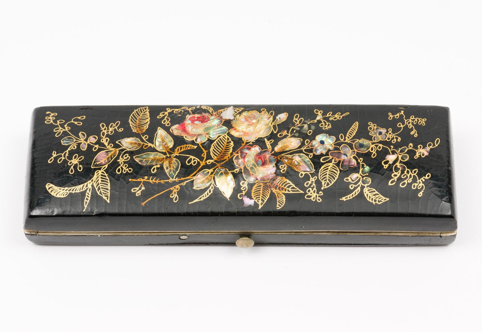 19th Century Paper Mache Glasses Case (1 of 2)