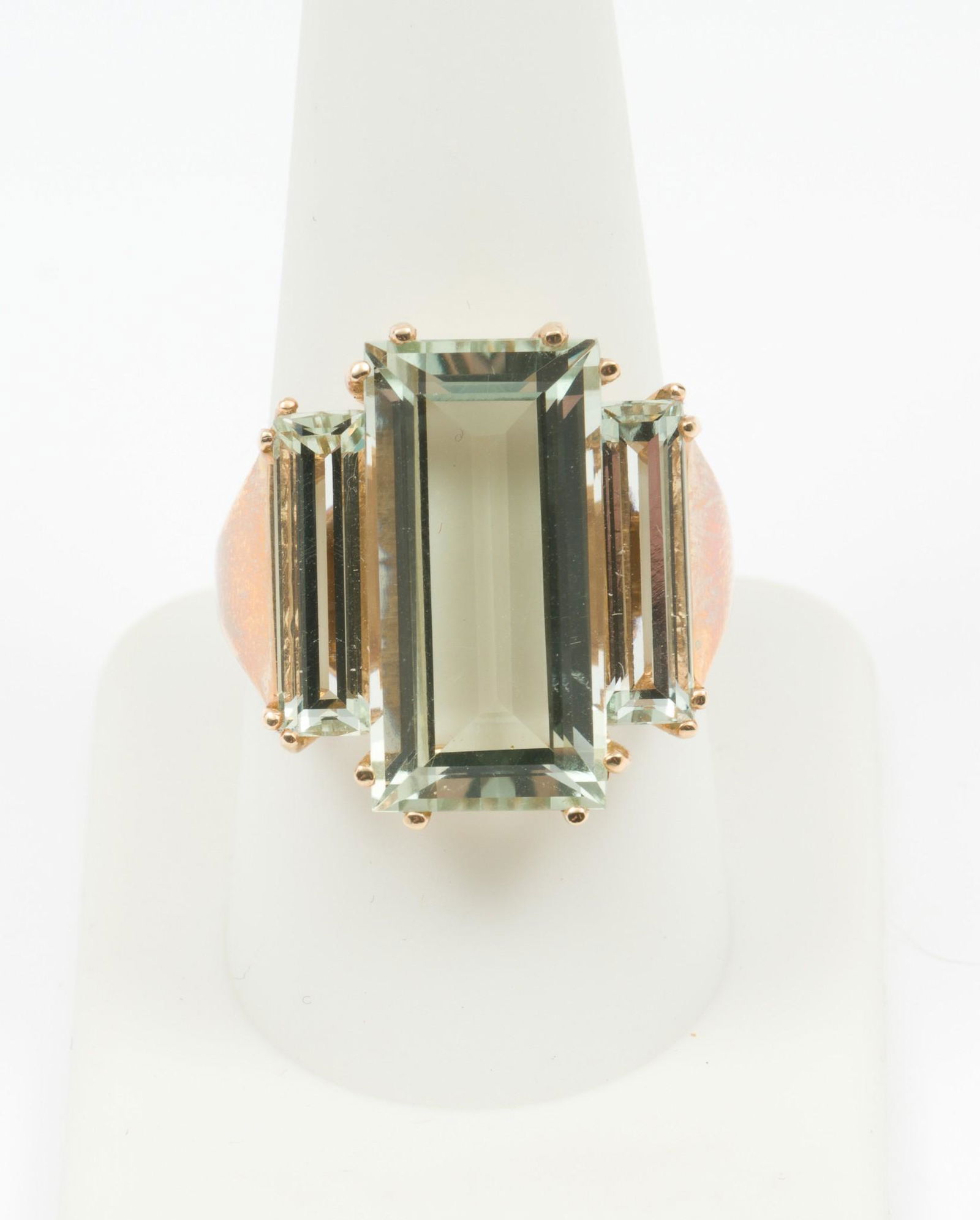 Ross-Simons 14K Gold & Green Quartz Ring (1 of 6)