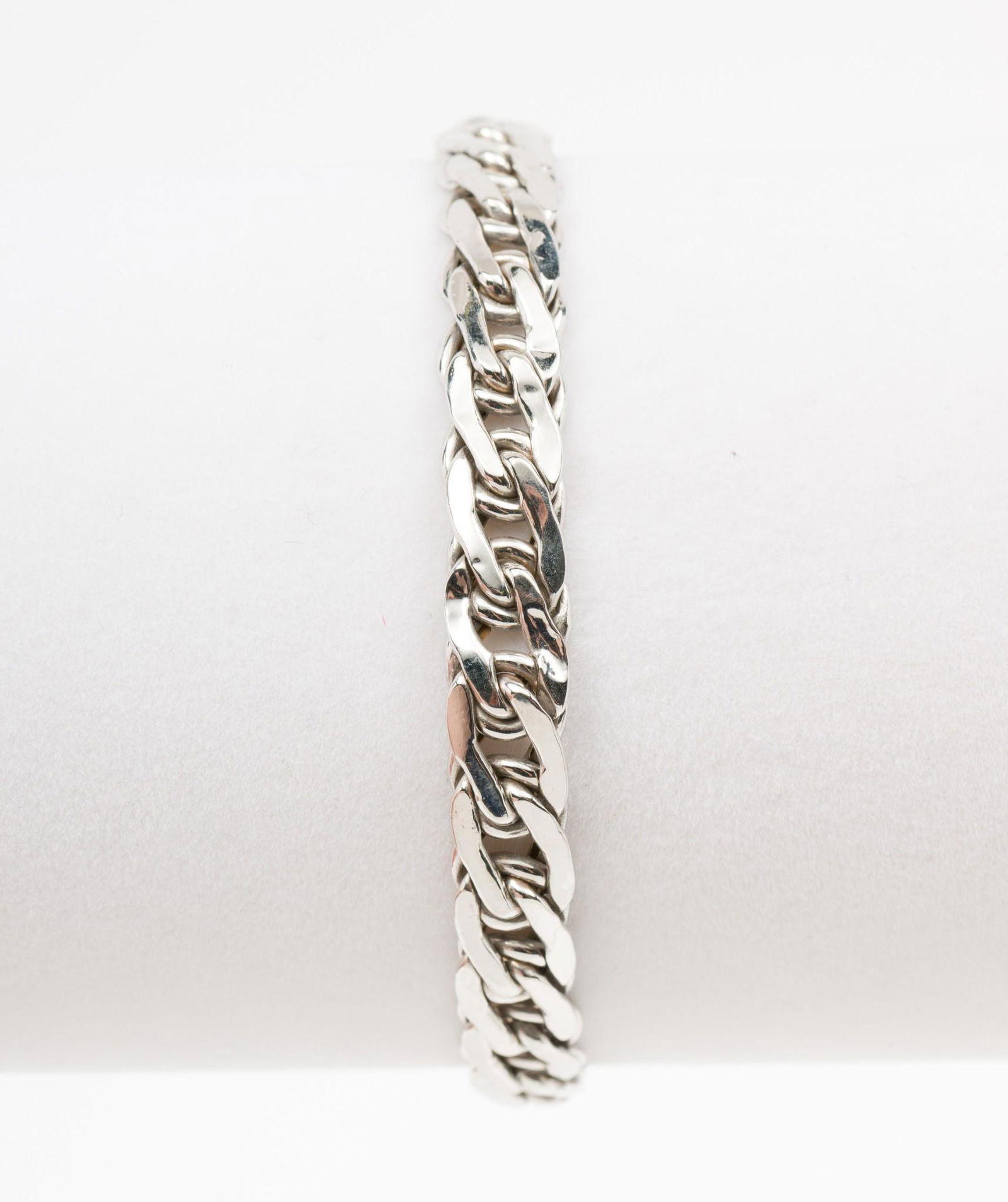 14k White Gold Chain Bracelet (1 of 4)