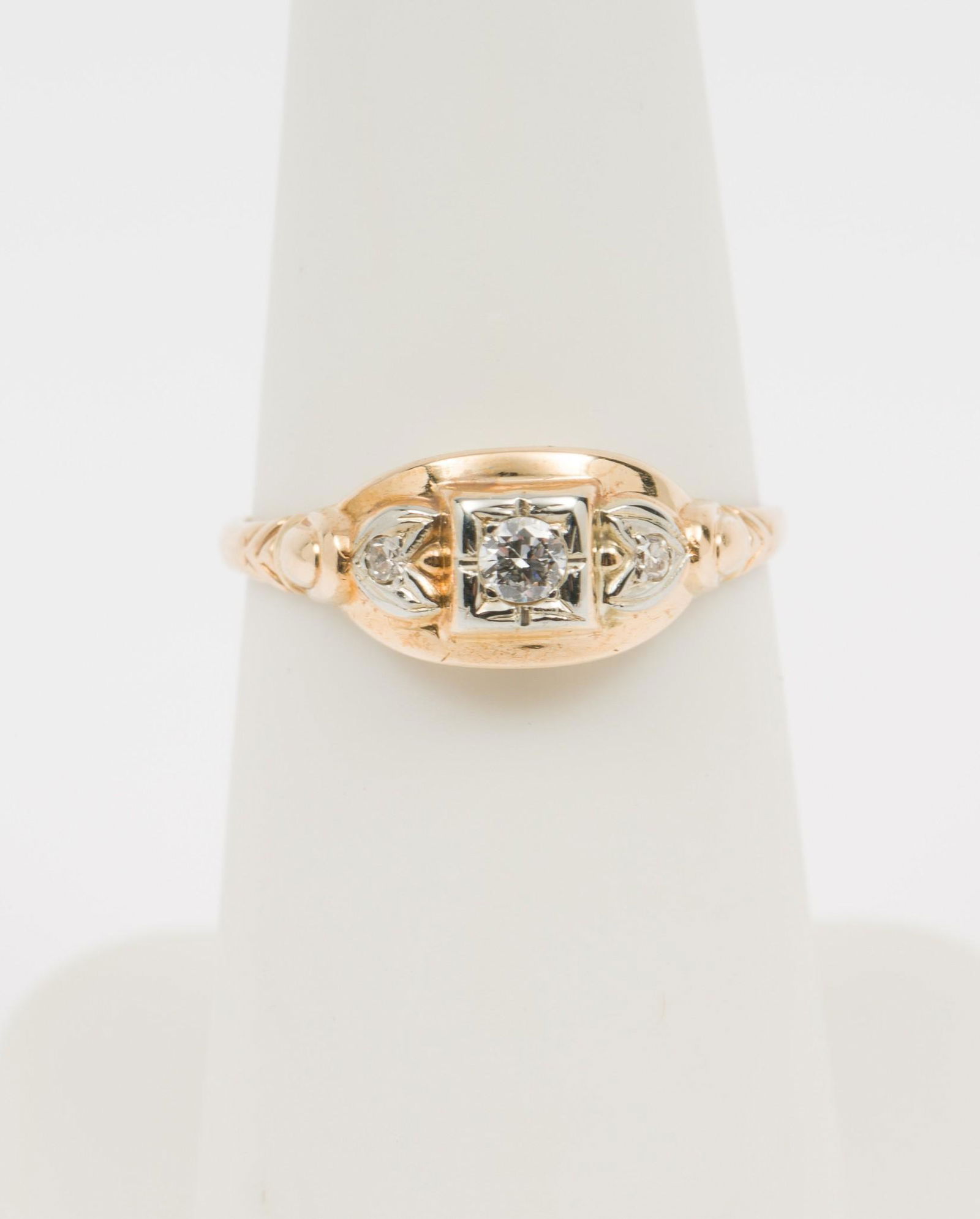 14k Gold & Diamond Ring (1 of 4)