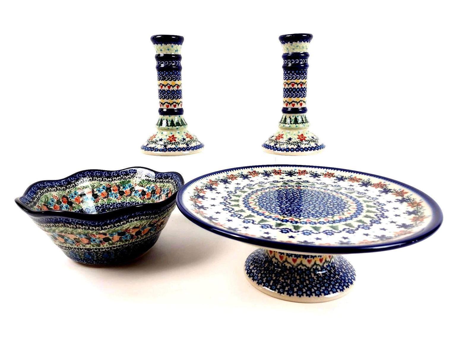 4 Pcs Polish Pottery (1 of 9)
