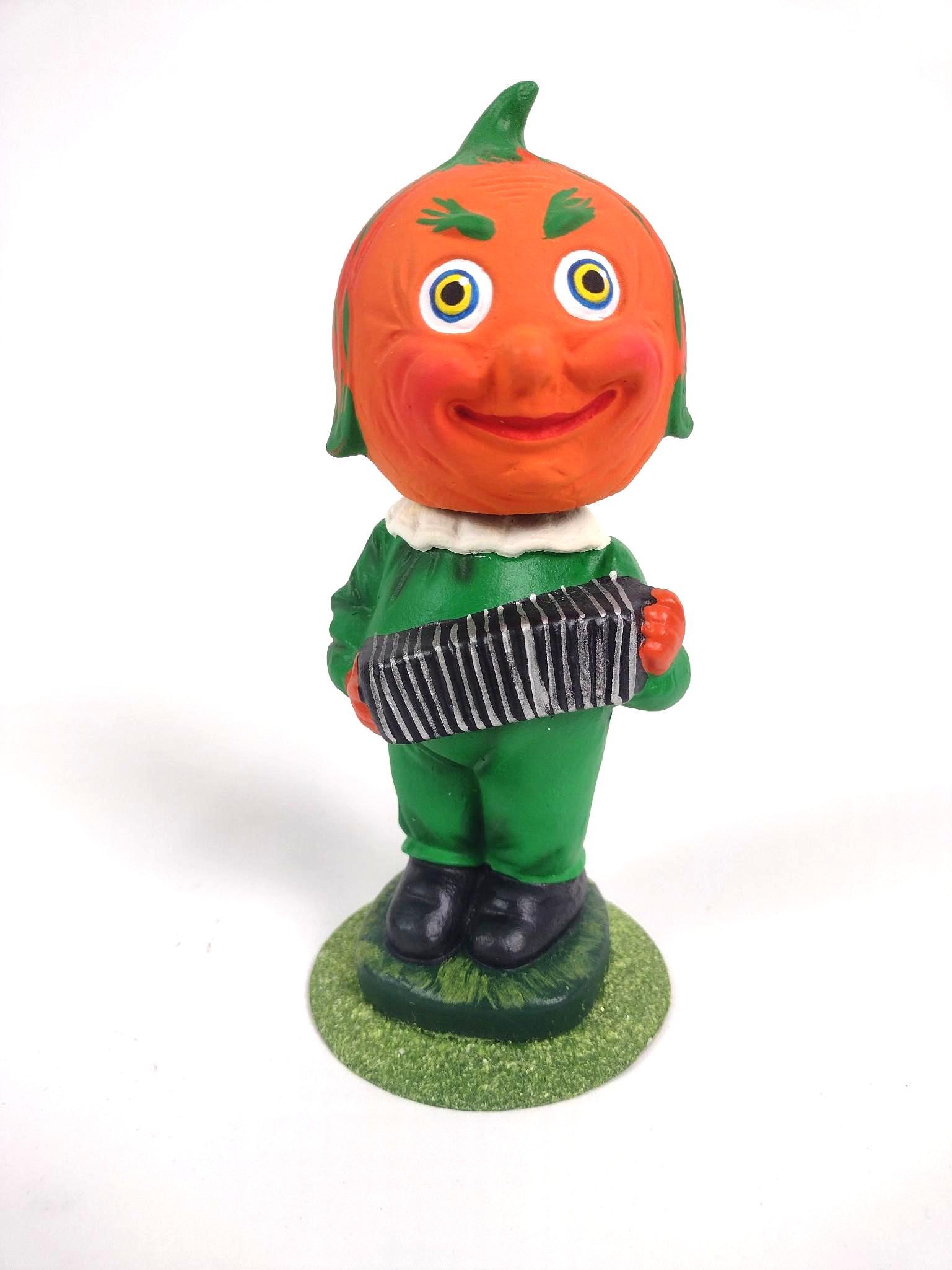 71/4" Ino Schaller Pumpkin Bobblehead Auction