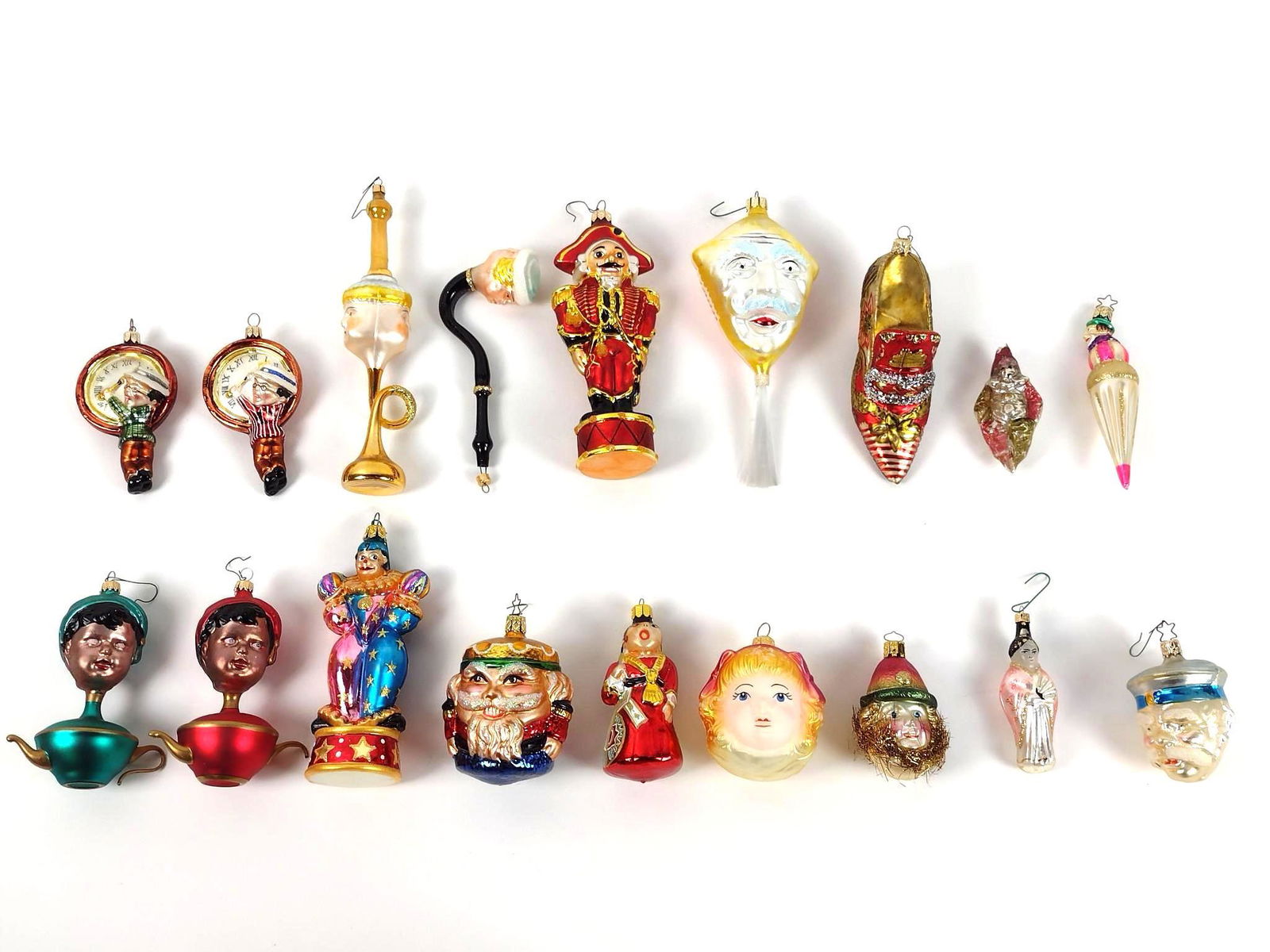 19 Vintage Christmas Ornaments incl Old World Christmas (1 of 6)