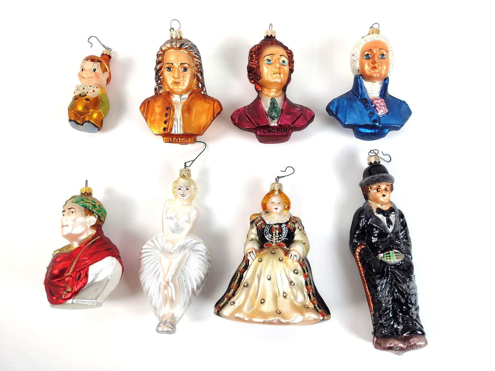 8 Old World Christmas Ornaments incl Public Figures (1 of 5)