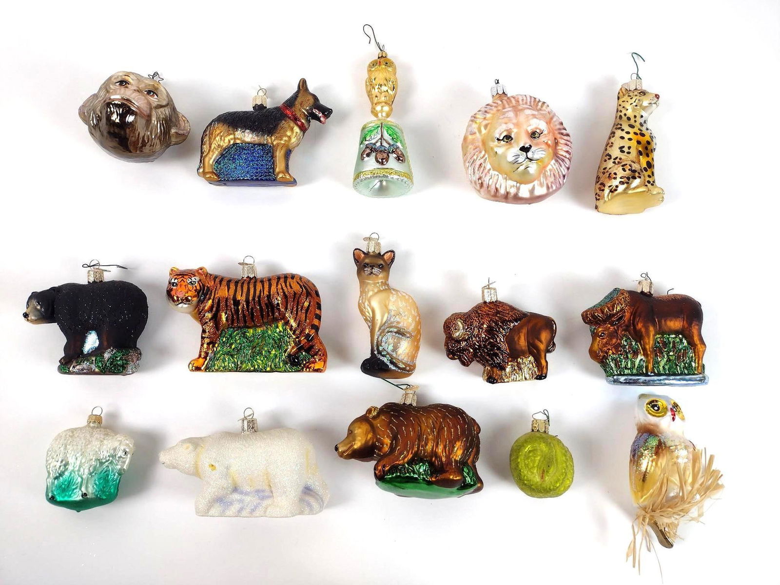 15 Animal Christmas Ornaments incl Christopher Radko (1 of 6)