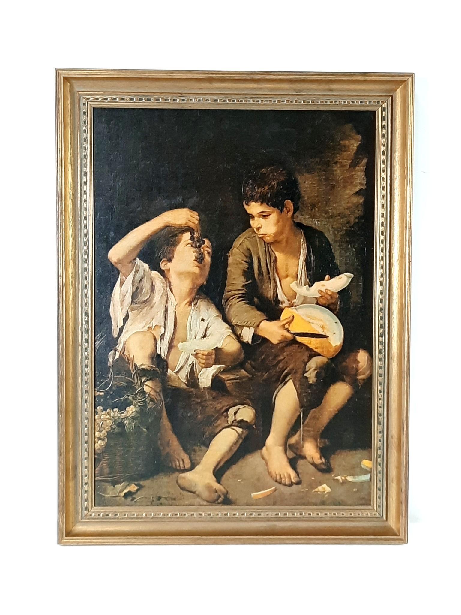 Bartolome Esteban Murillo "Children Eating Grapes and a Melon" Print (1 of 1)