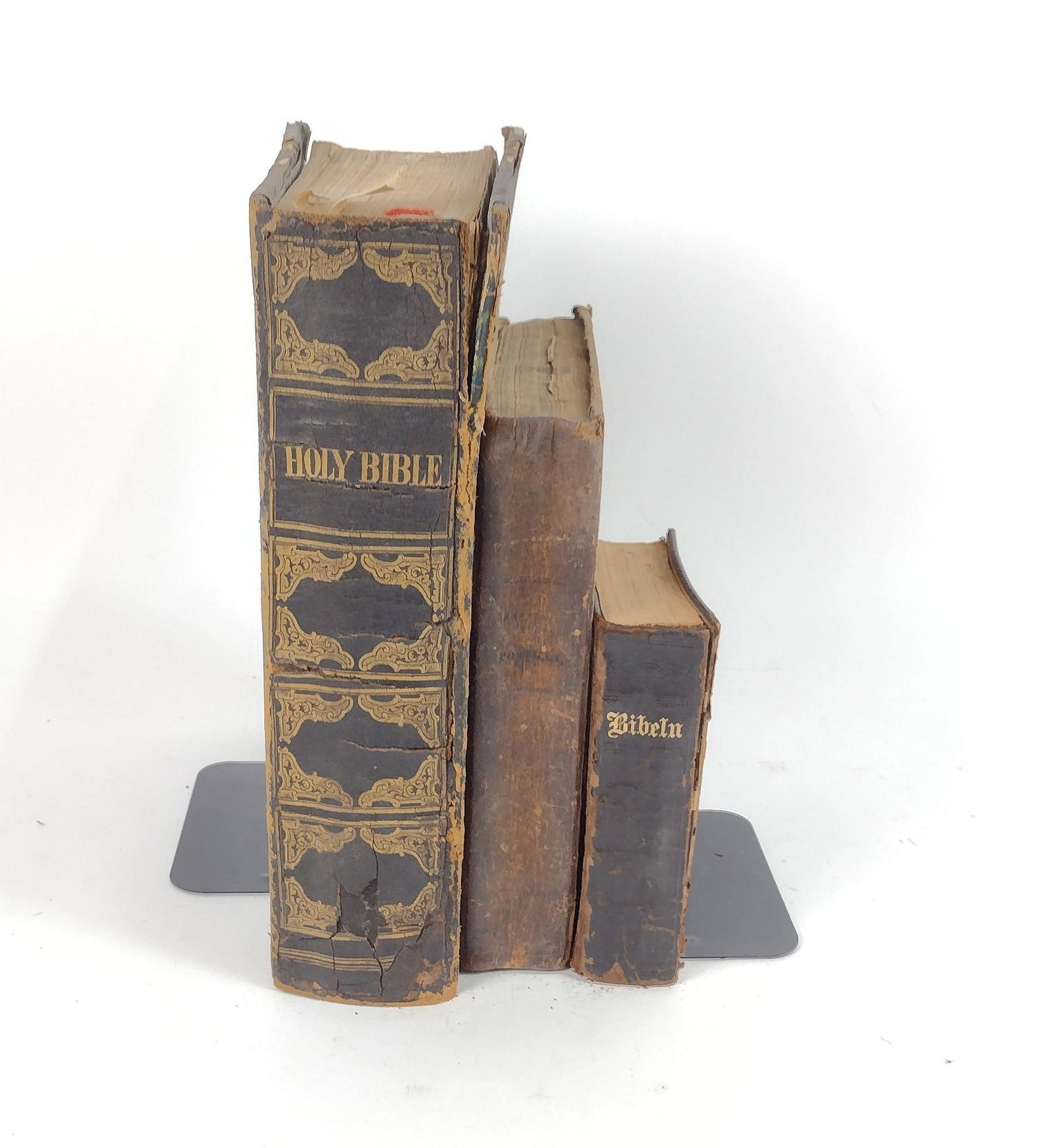 3 Antique Bibles incl German (1 of 7)