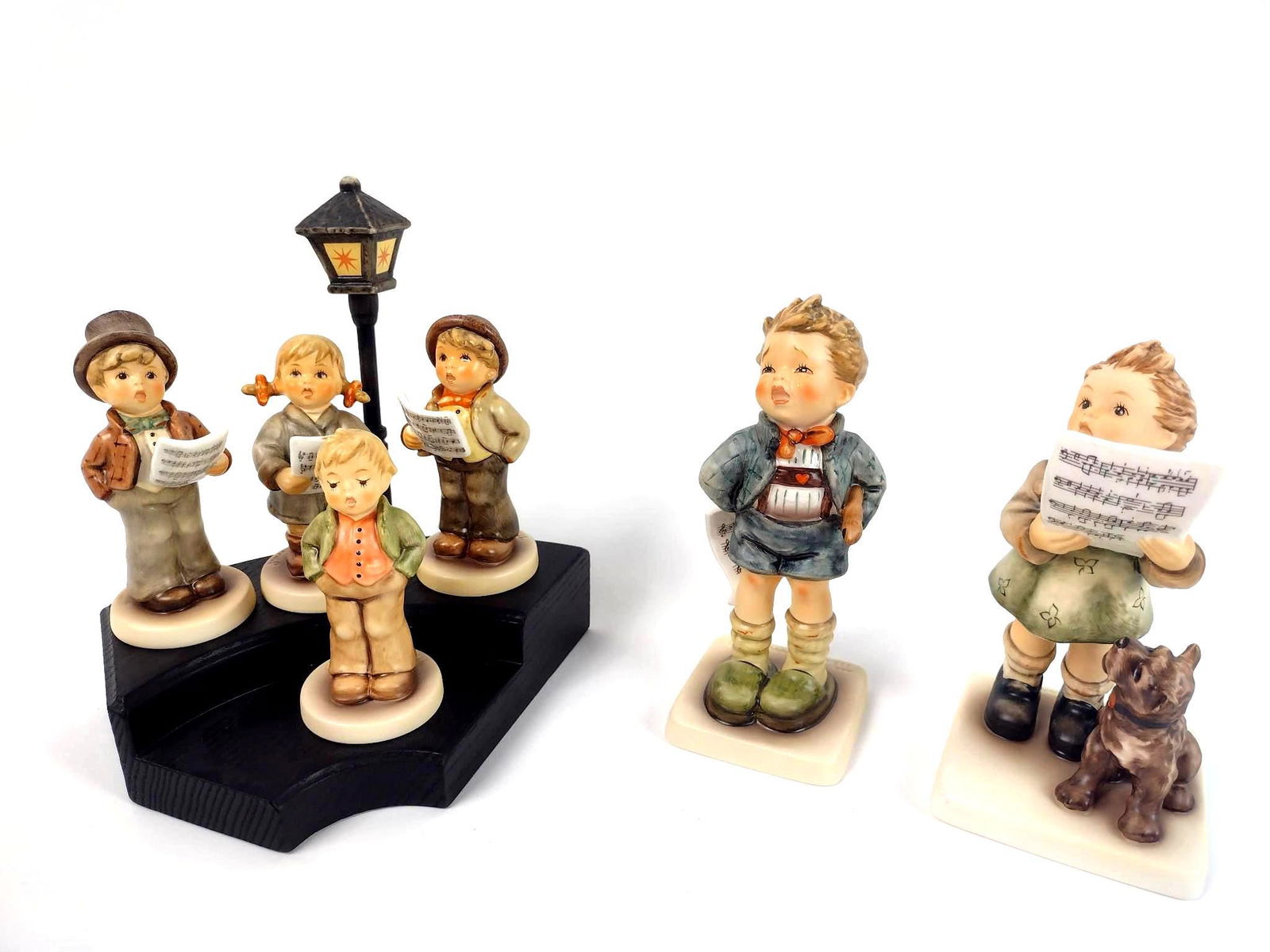 6 Musical Hummel Figurines Incl Sad Song (1 of 7)