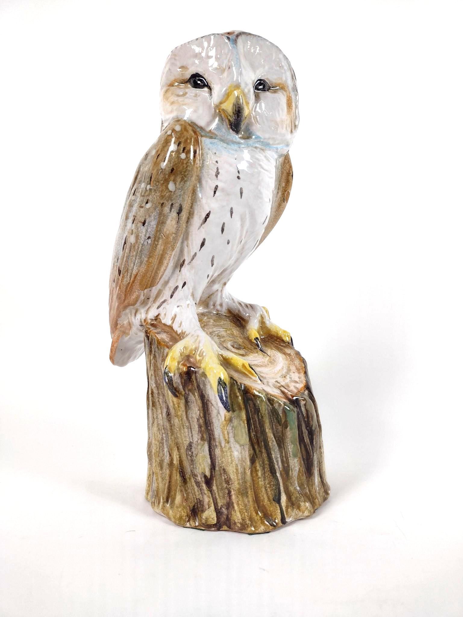 13-1/2" Italian Ceramic Owl Figurine (1 of 4)