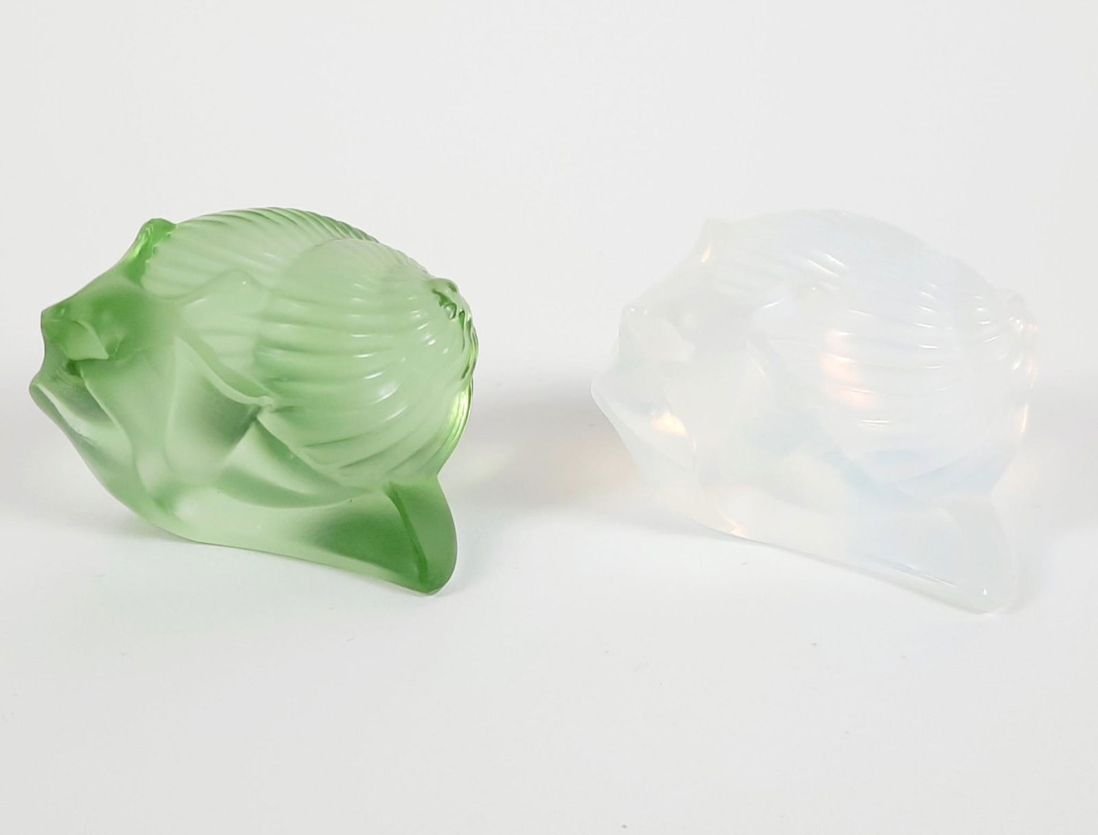 2 Lalique "Helix" Snail Figurines (1 of 5)